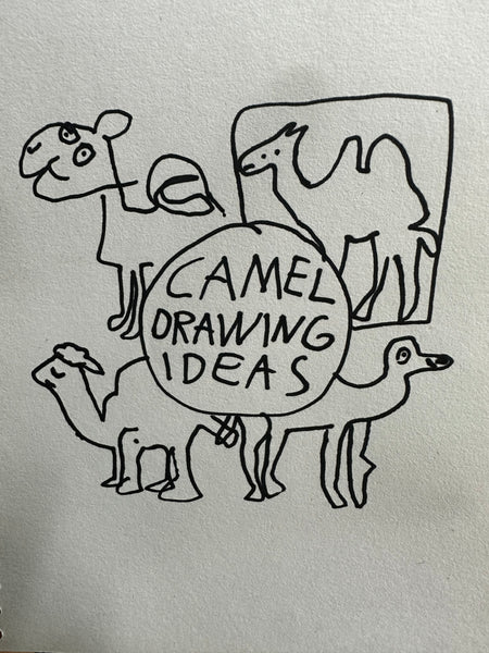 Camel Drawing Ideas
