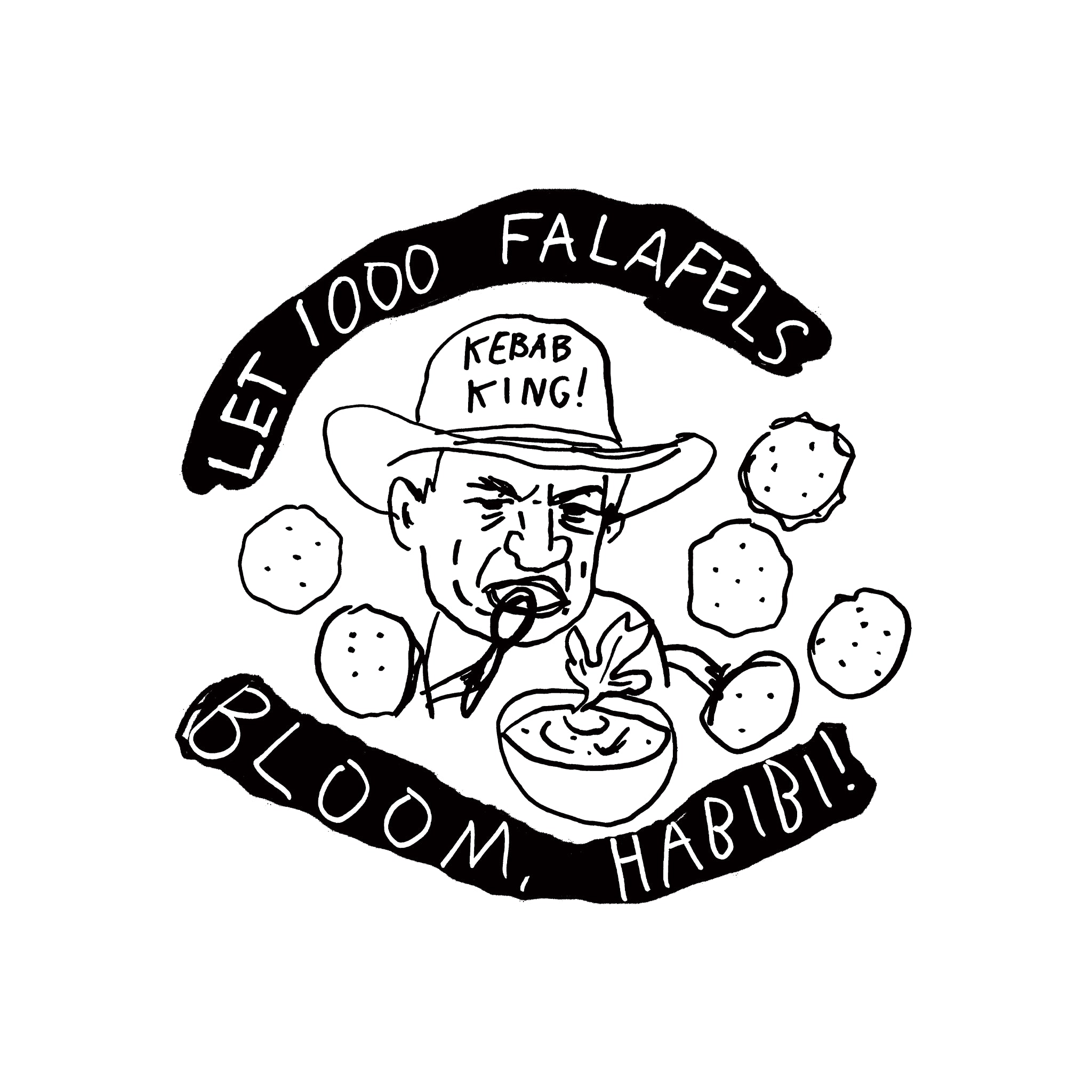1000 Falafels Tee