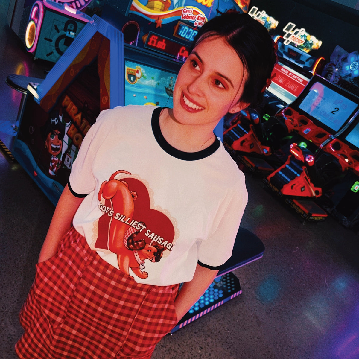 Silliest Sausage t-shirt by Lonely Kids Club