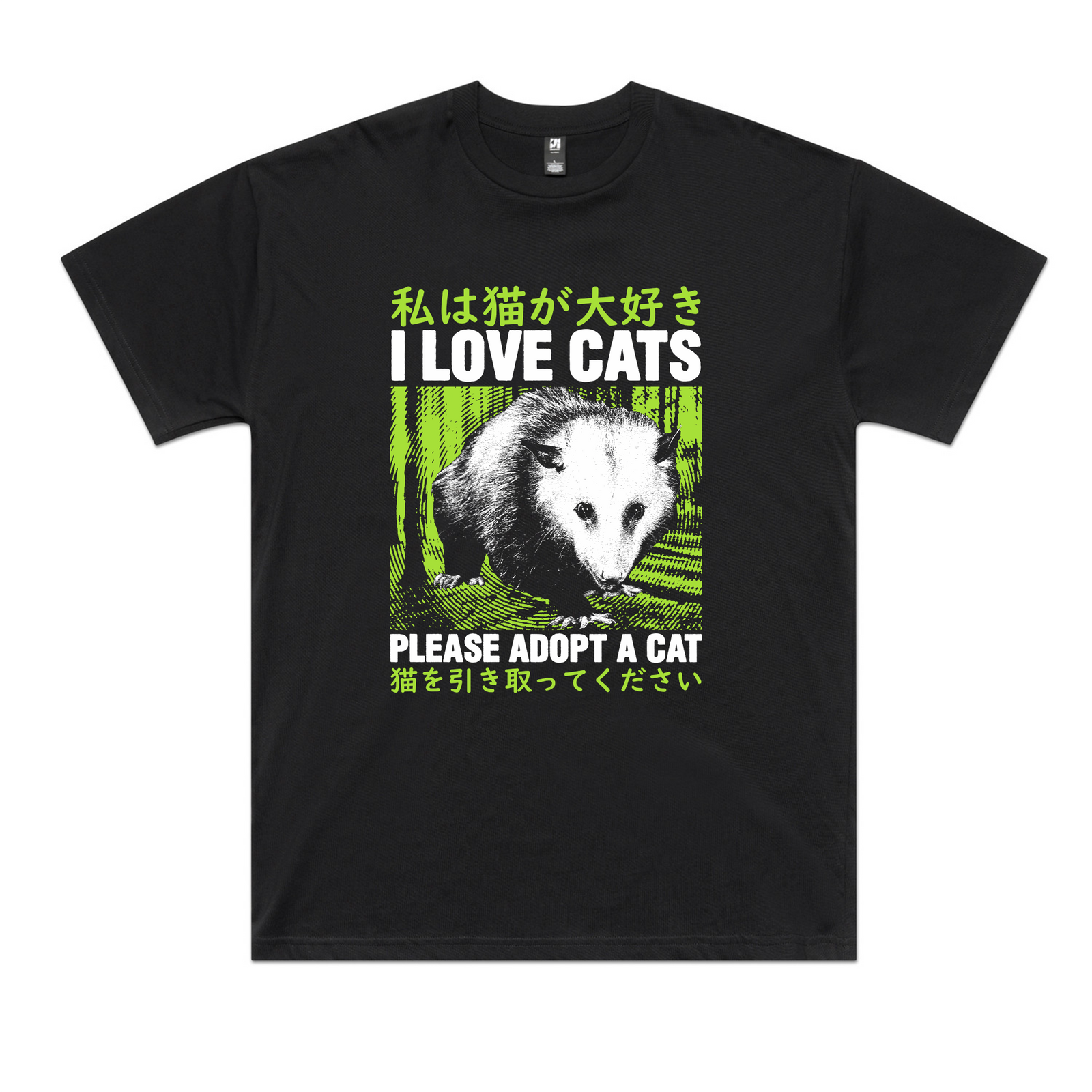 Adopt A Cat Tee