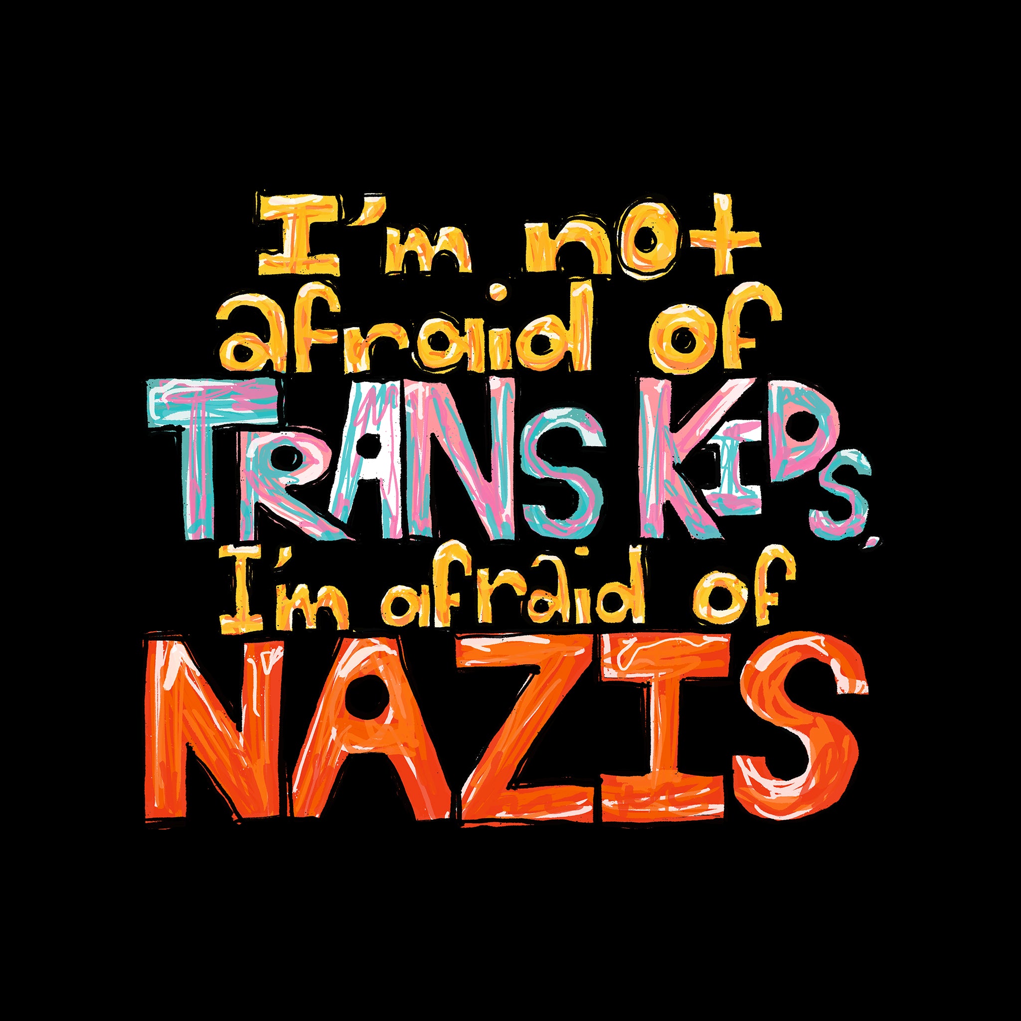 Afraid Of Nazis Tee
