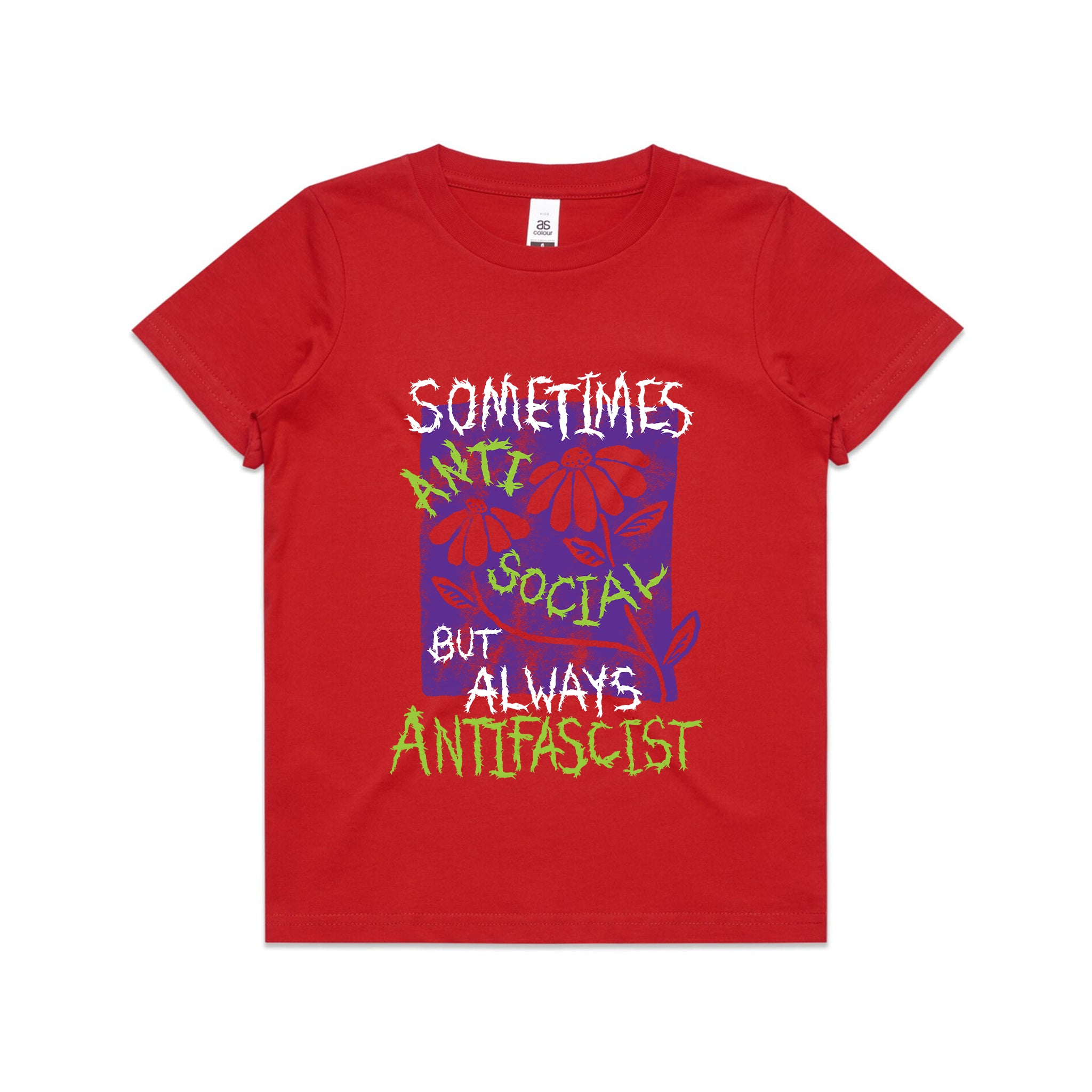 Always Antifascist Kids Tee