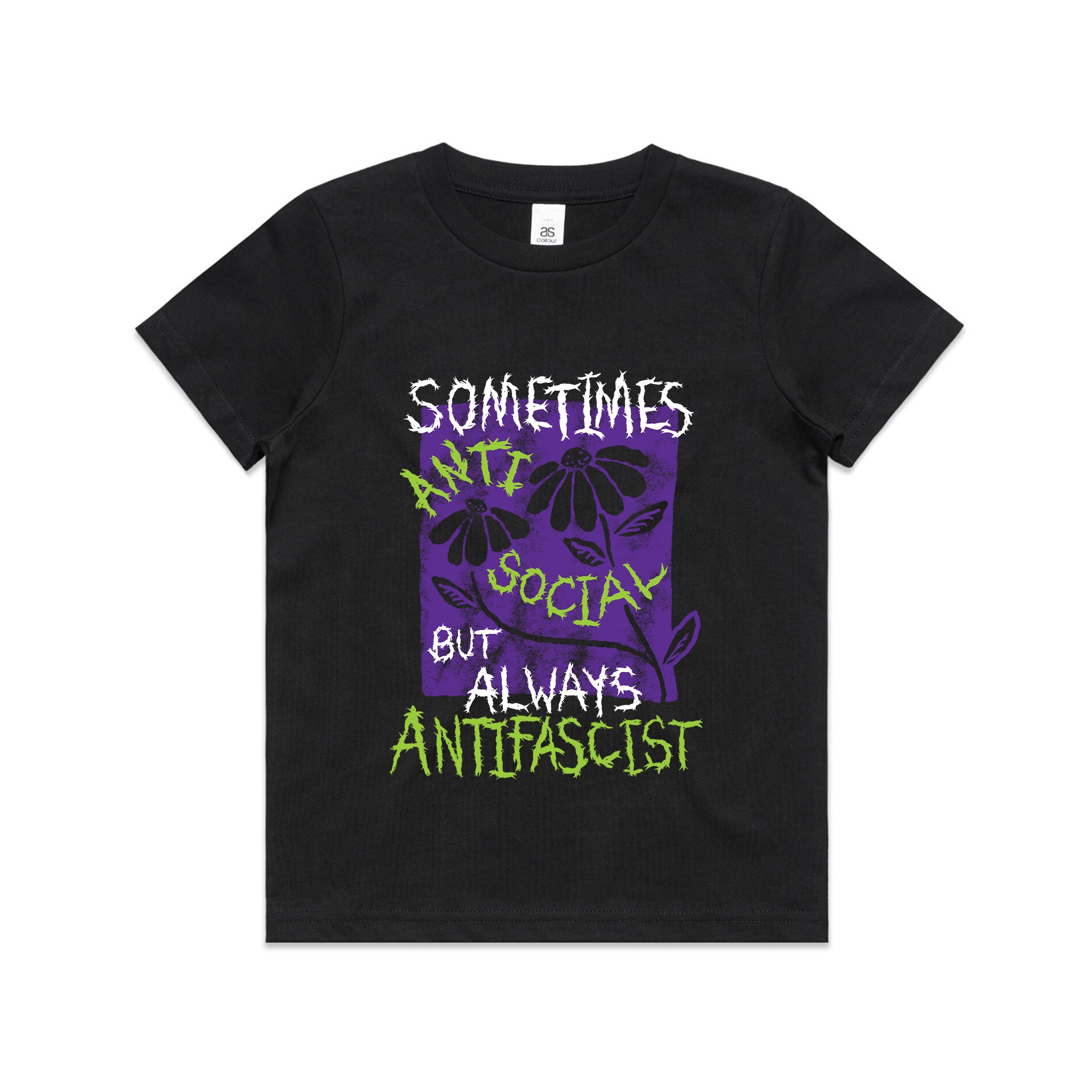 Always Antifascist Kids Tee