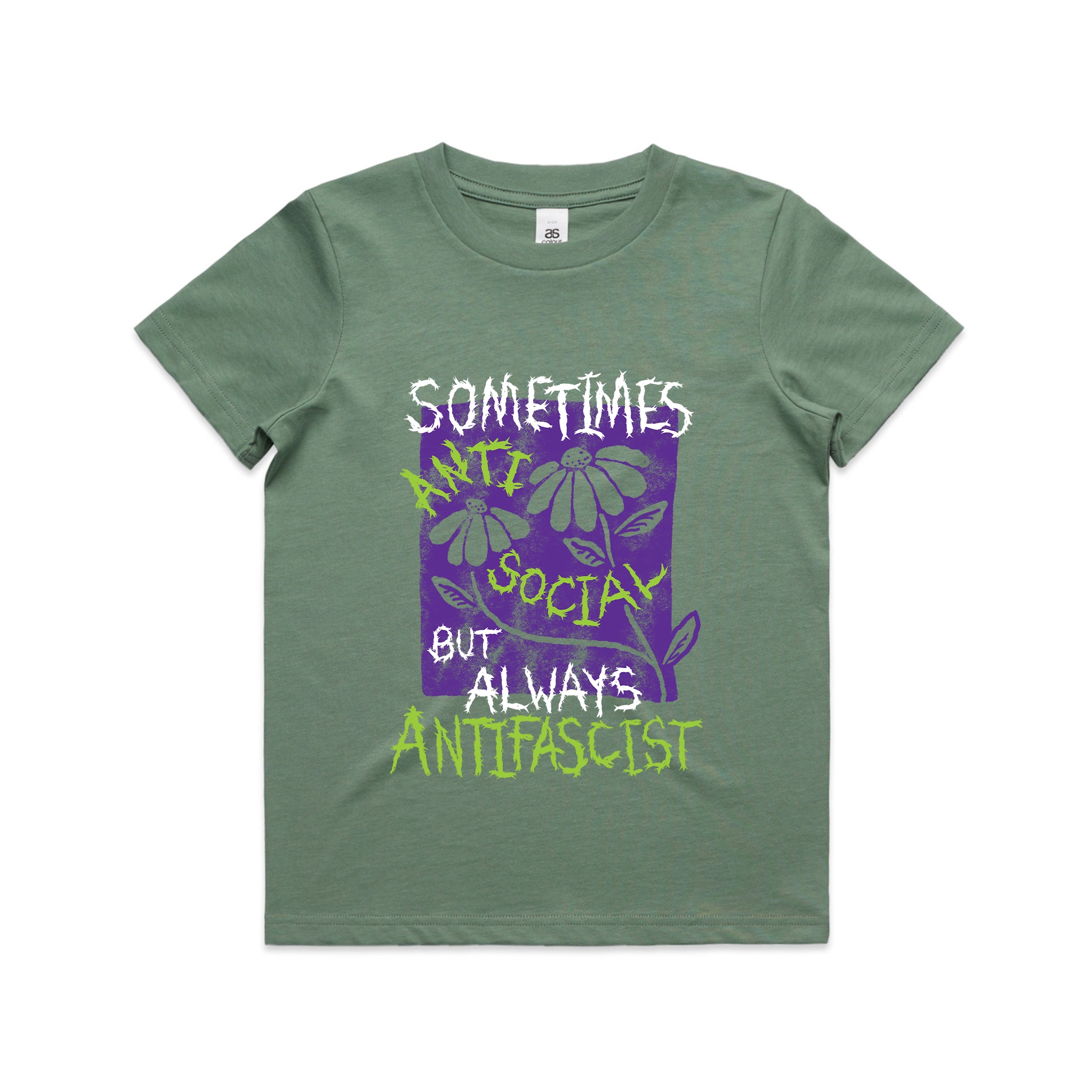 Always Antifascist Kids Tee