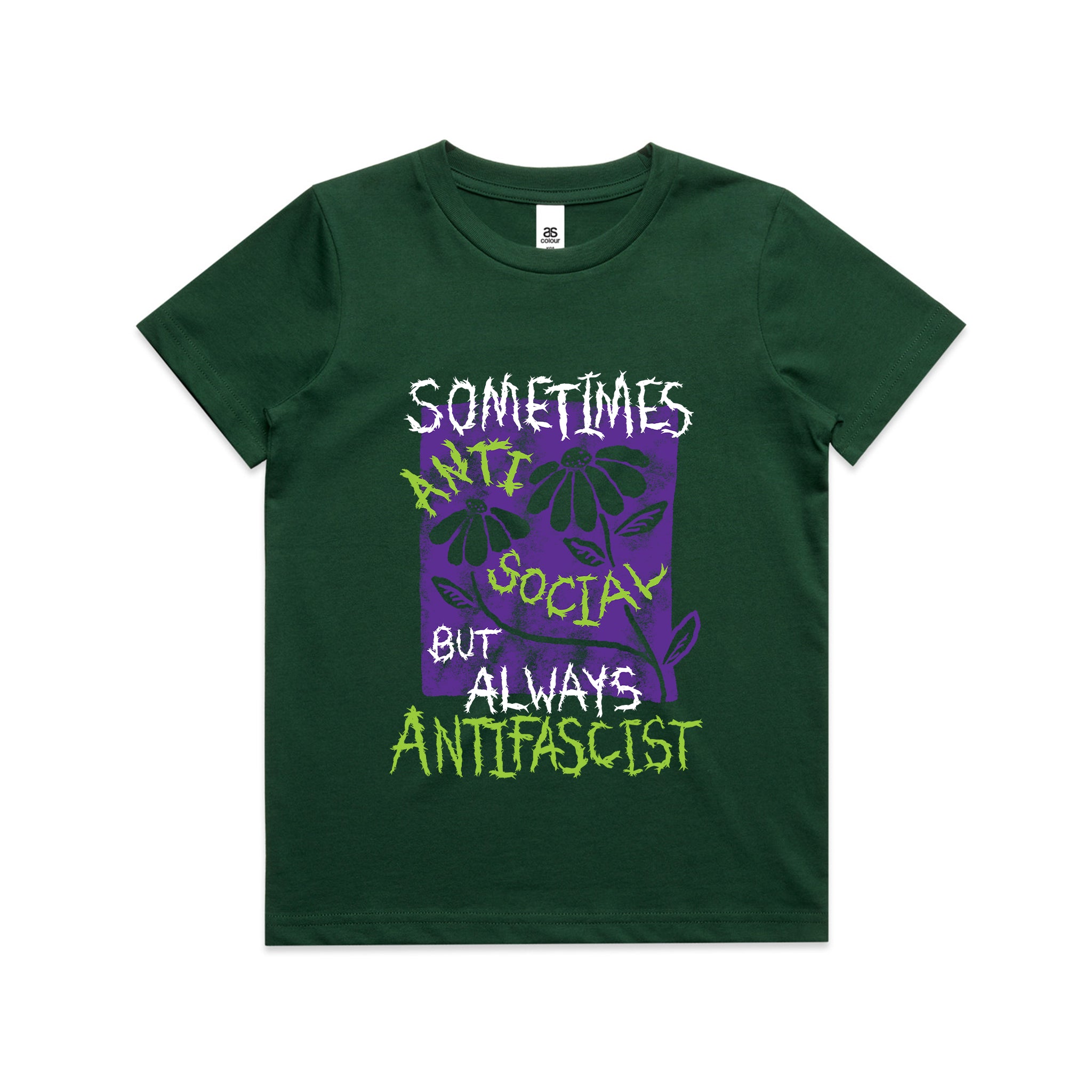Always Antifascist Kids Tee