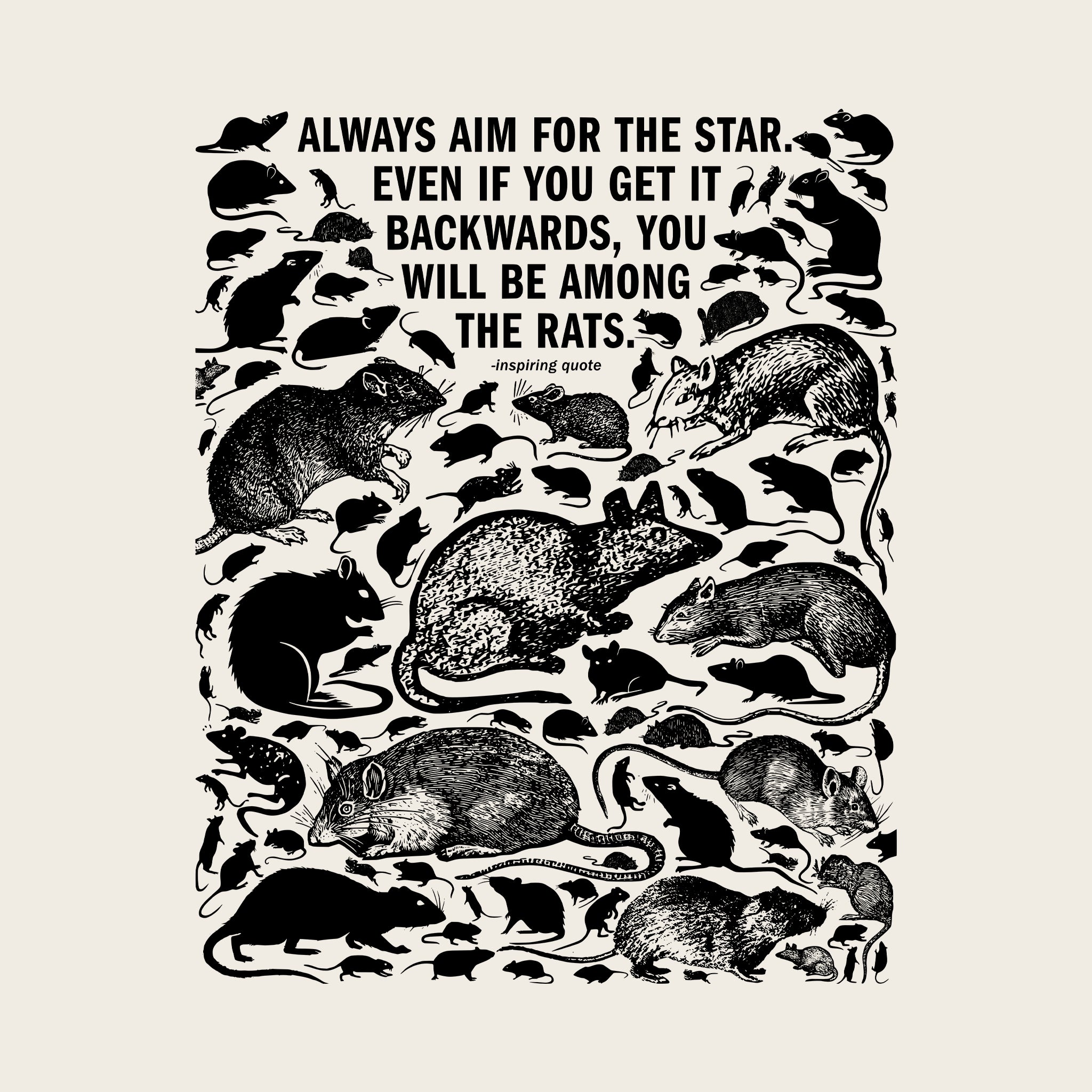Among The Rats Tee