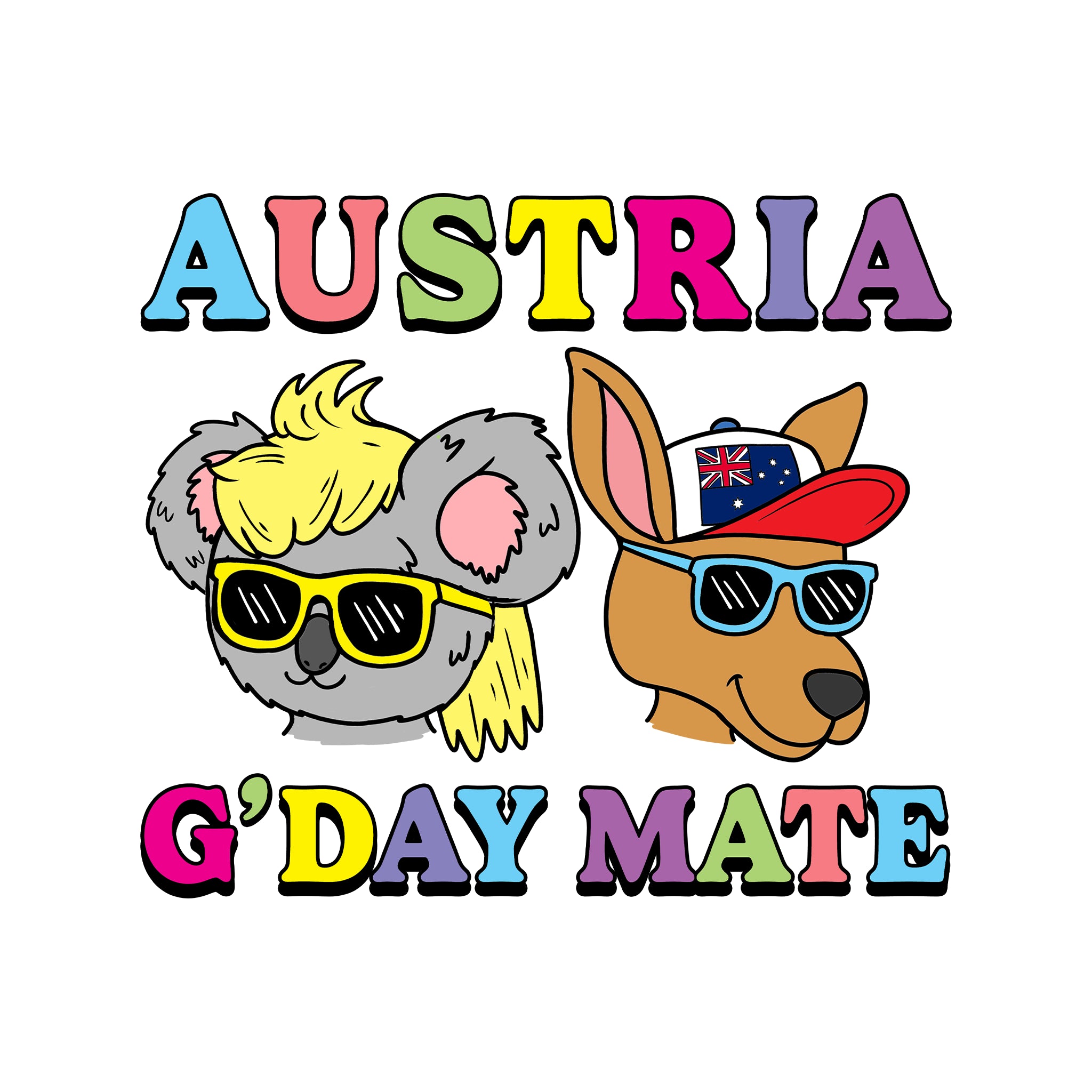 Austria G'Day Mate Tee