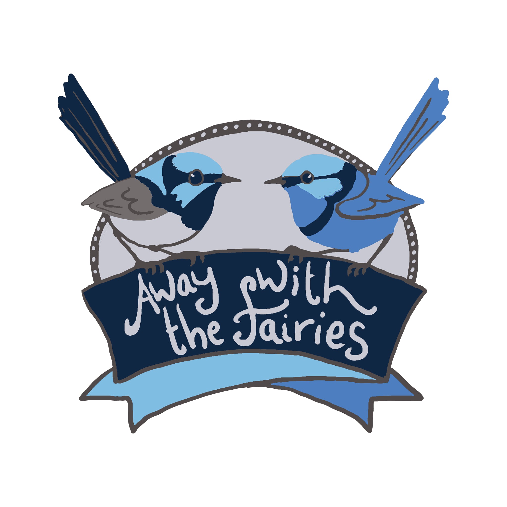 Away With The Fairies Oversized Tee