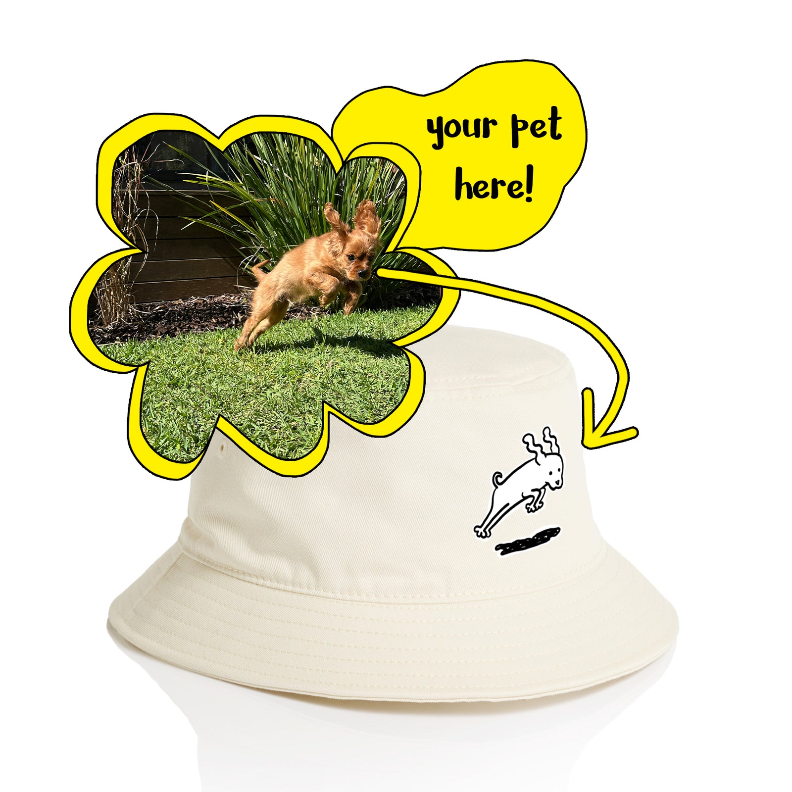 Badly Drawn Pet Hat