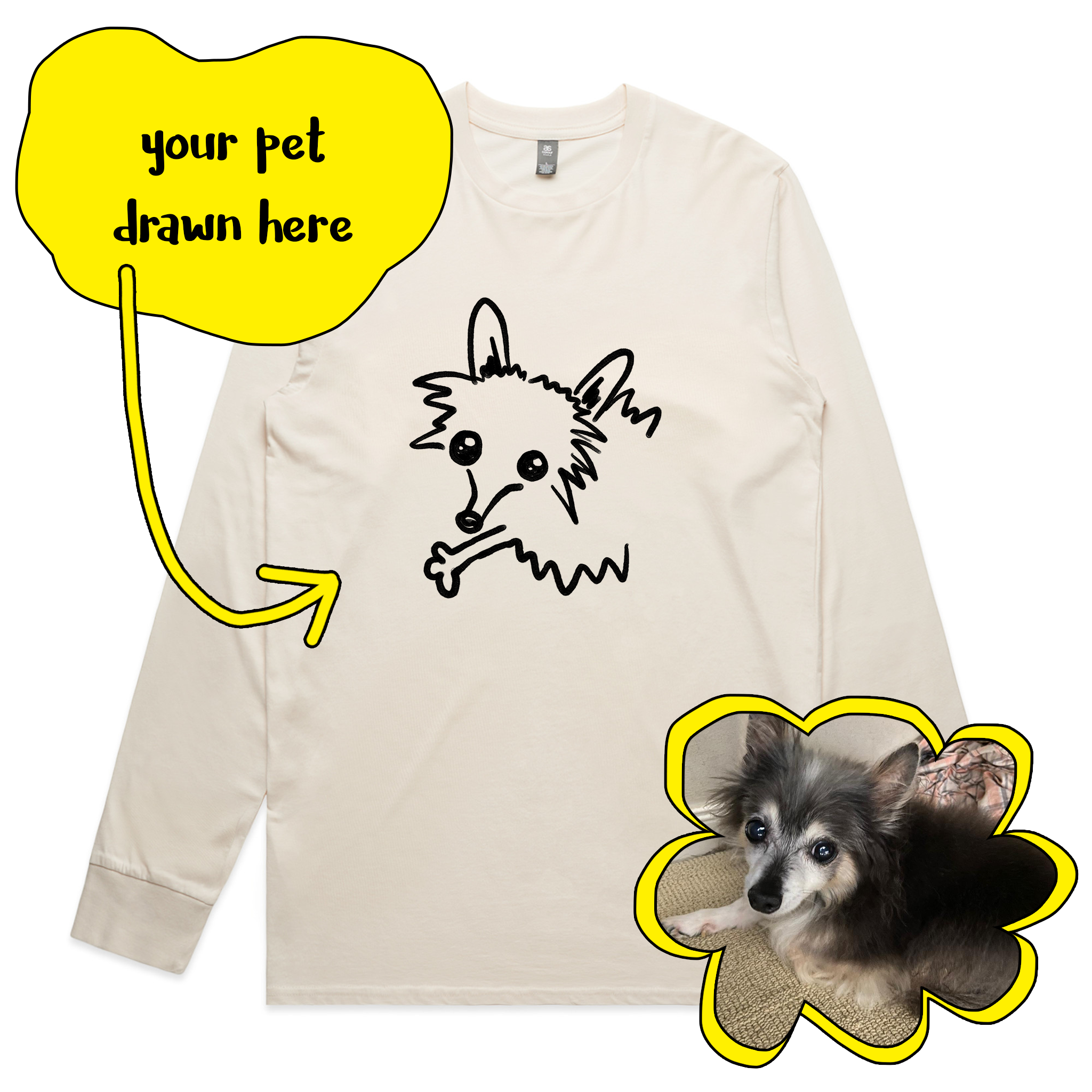 Badly Drawn Pet Tee