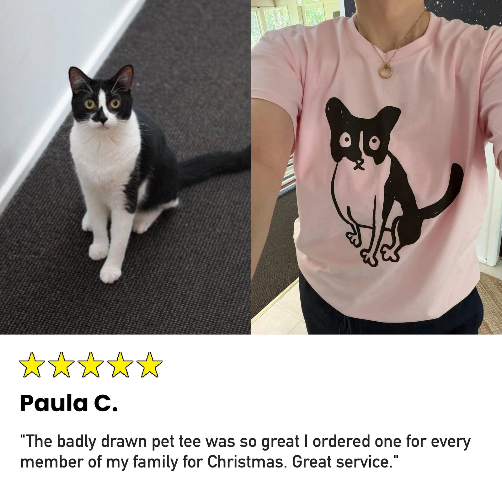 Badly Drawn Pet Kids Tee