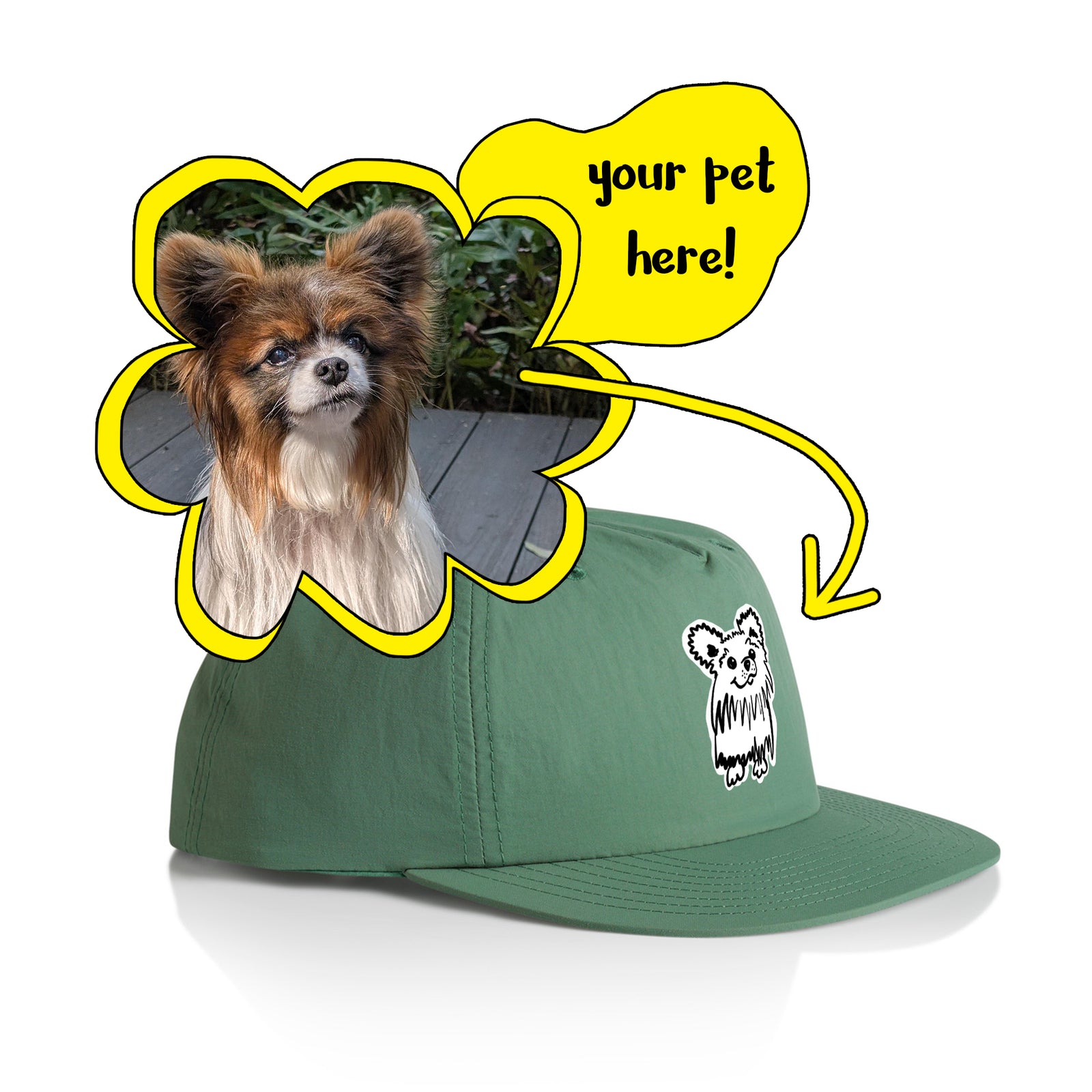 Badly Drawn Pet Hat