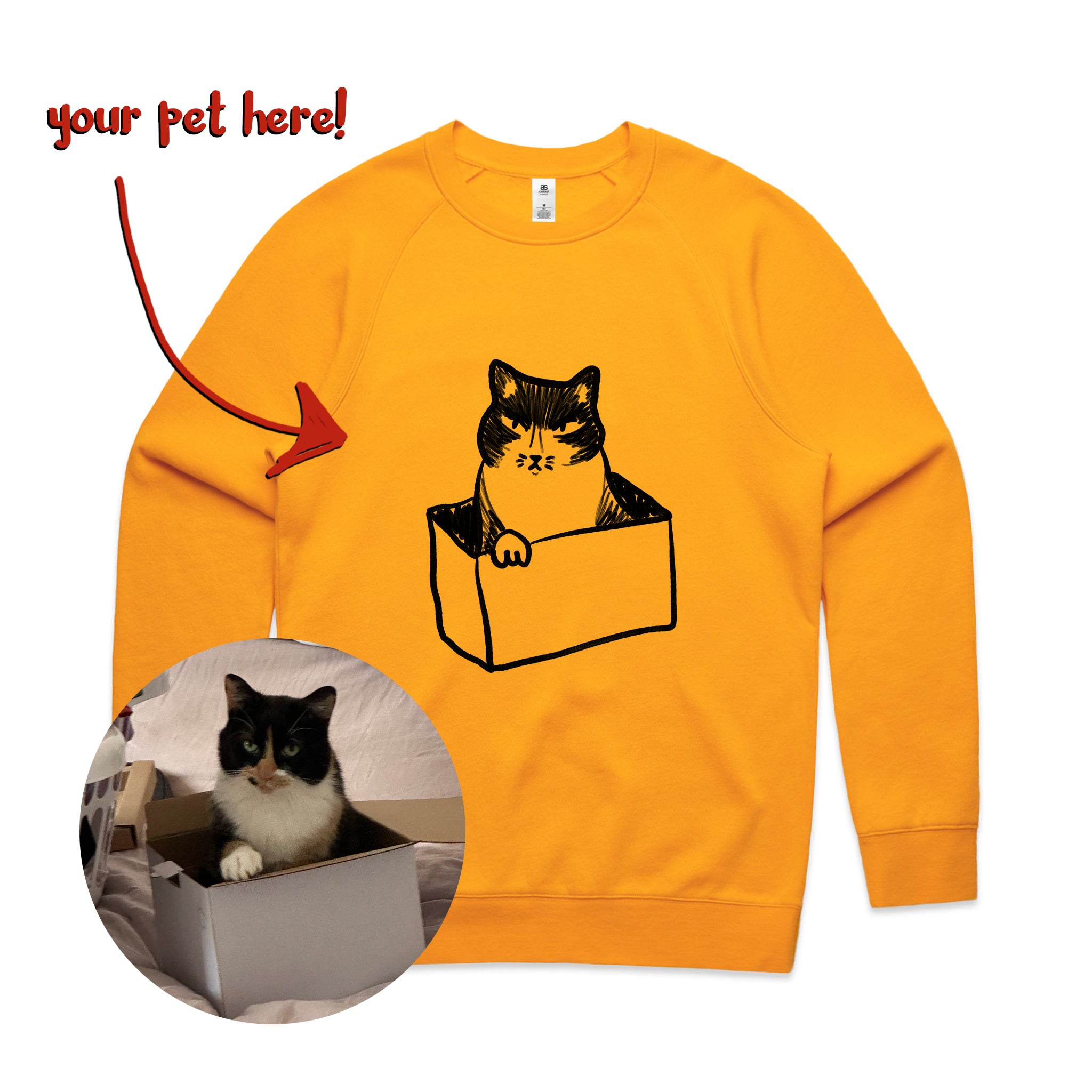 Badly Drawn Pet Jumper