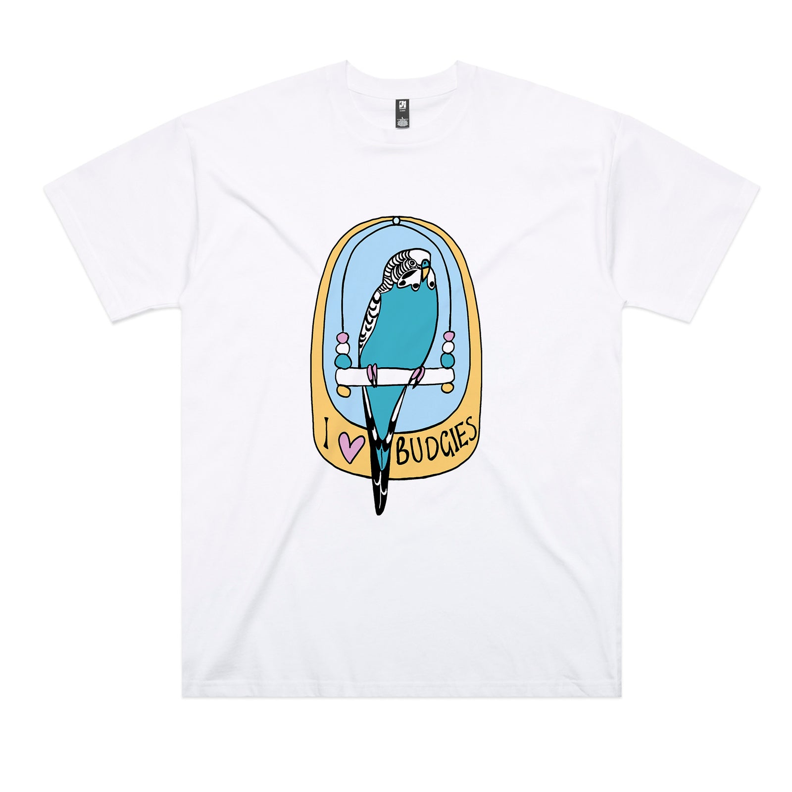 I Love Budgies Tee