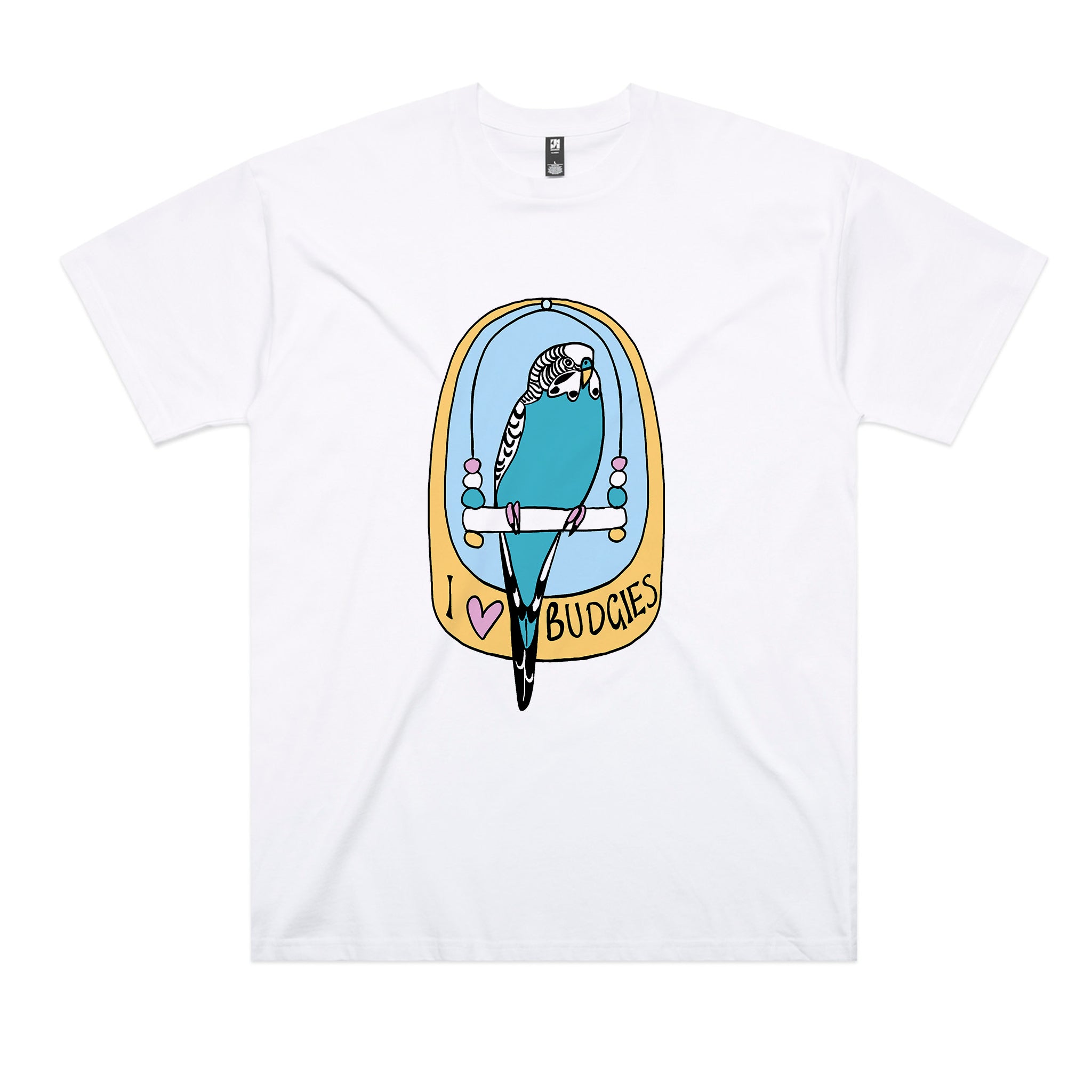 I Love Budgies Tee