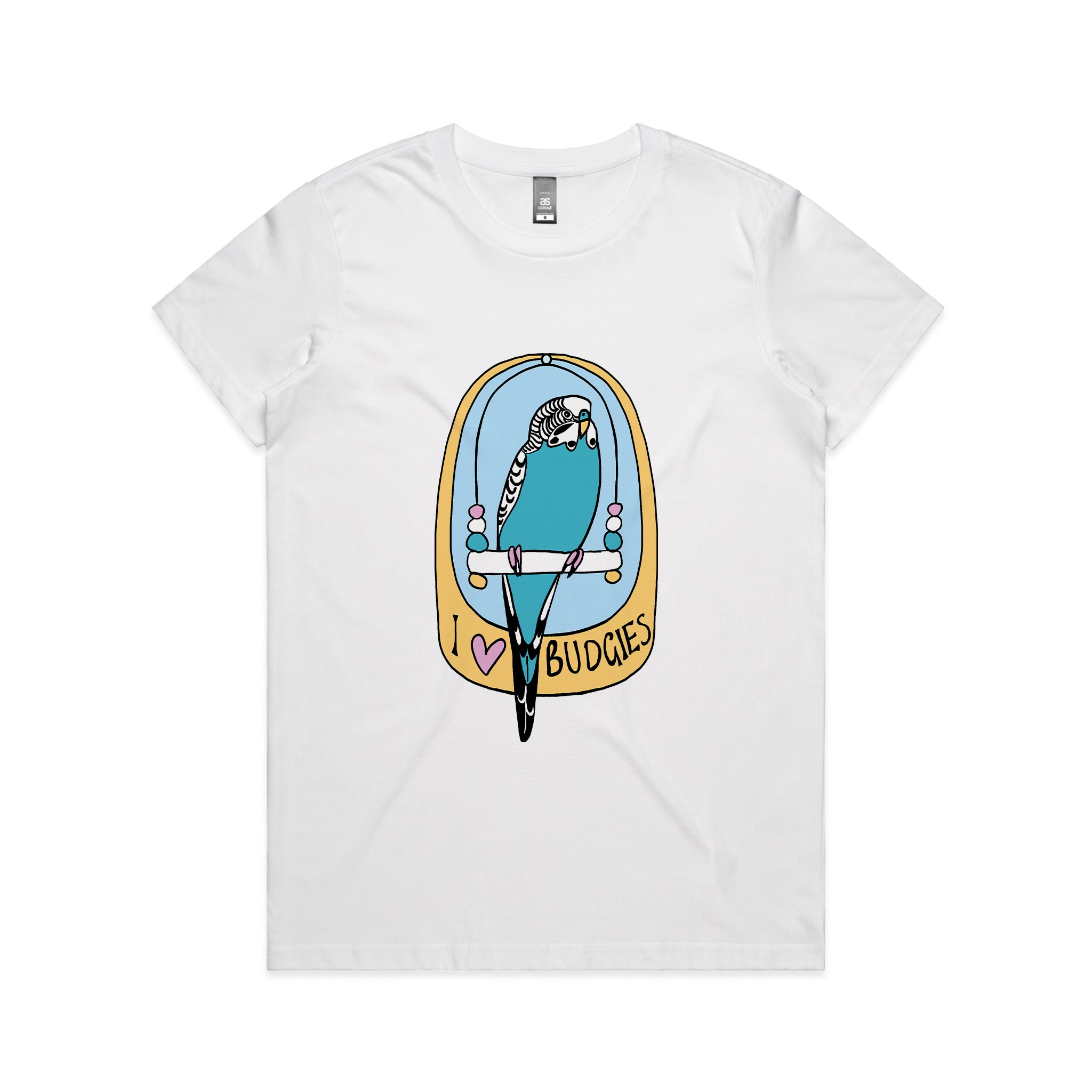I Love Budgies Tee