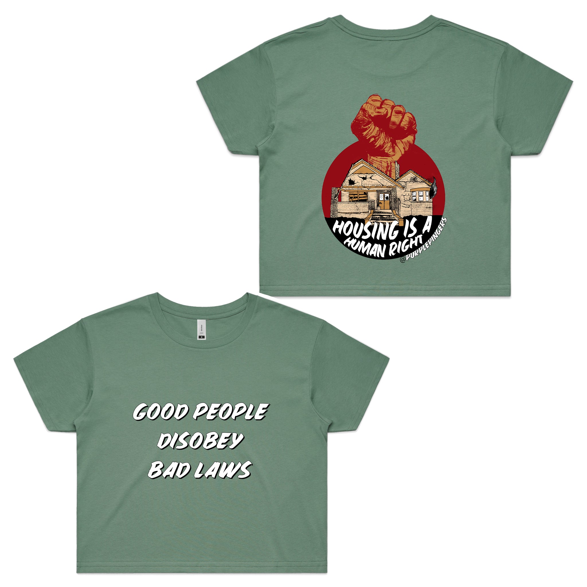 Good People Disobey Bad Laws Tee