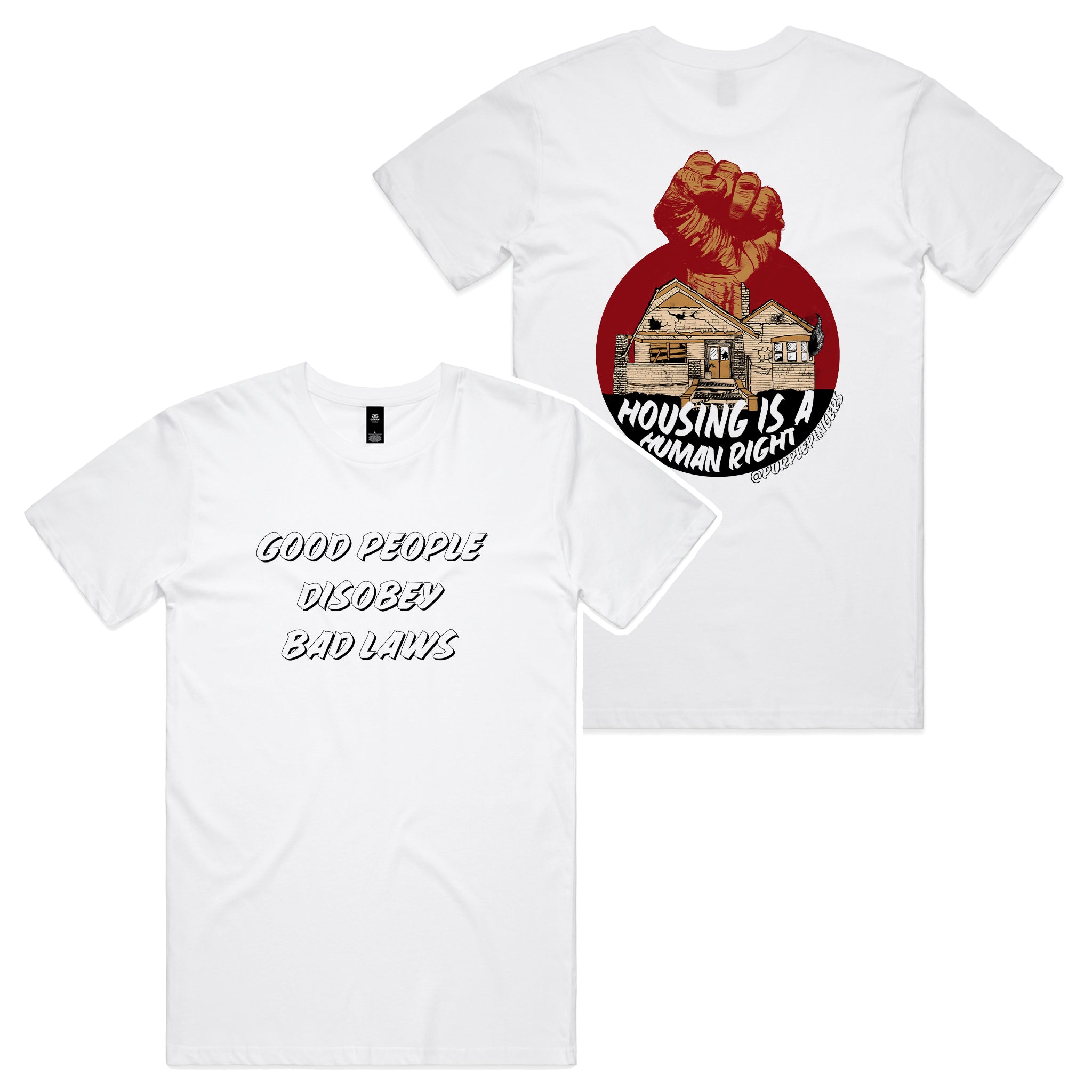 Good People Disobey Bad Laws Tee