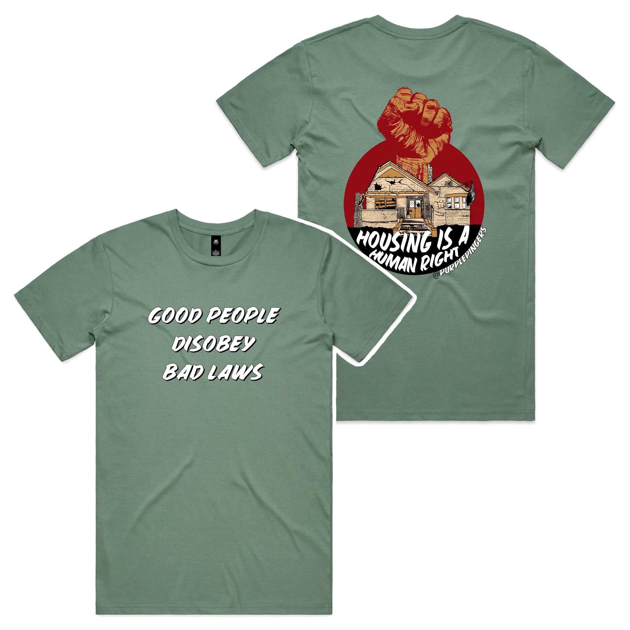 Good People Disobey Bad Laws Tee