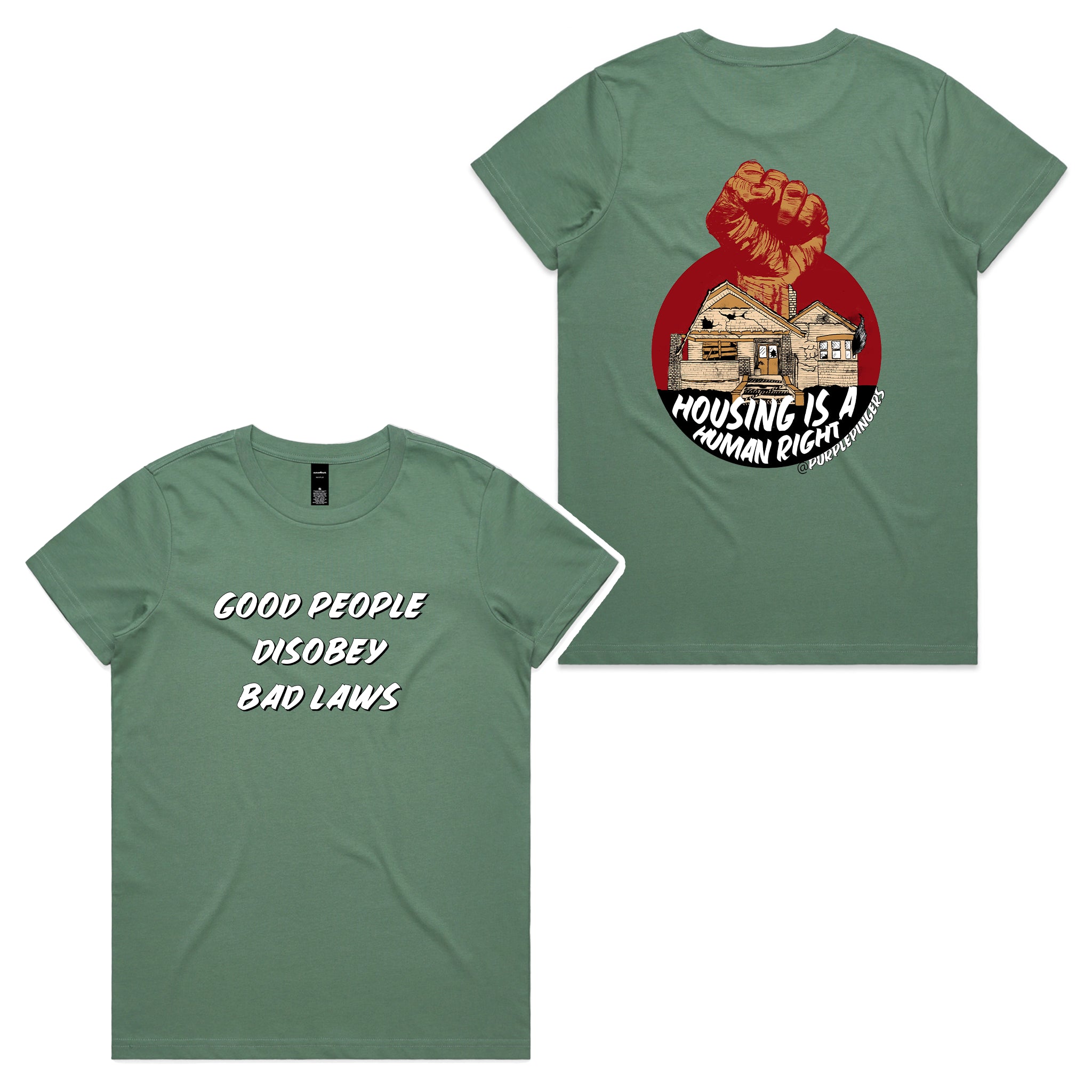 Good People Disobey Bad Laws Tee