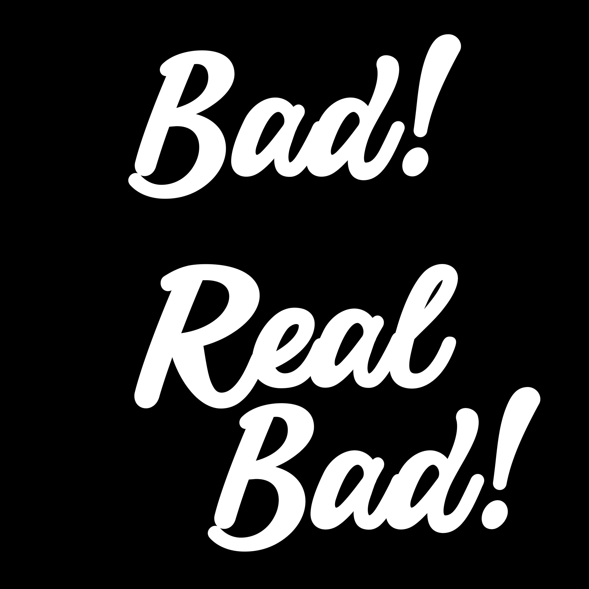 Bad! Real Bad! Oversized Tee