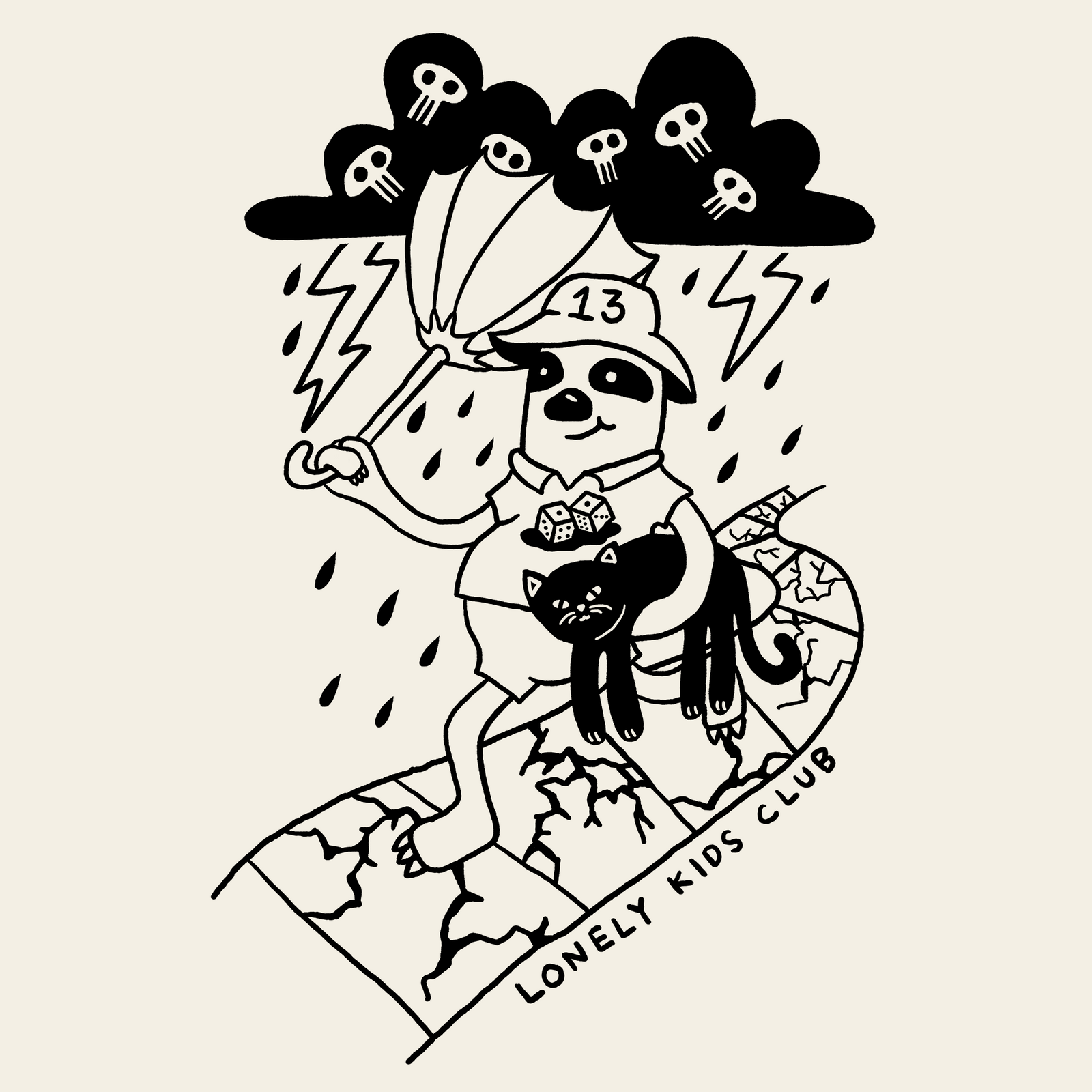 Bad Omens Tote tote bag by Lonely Kids Club