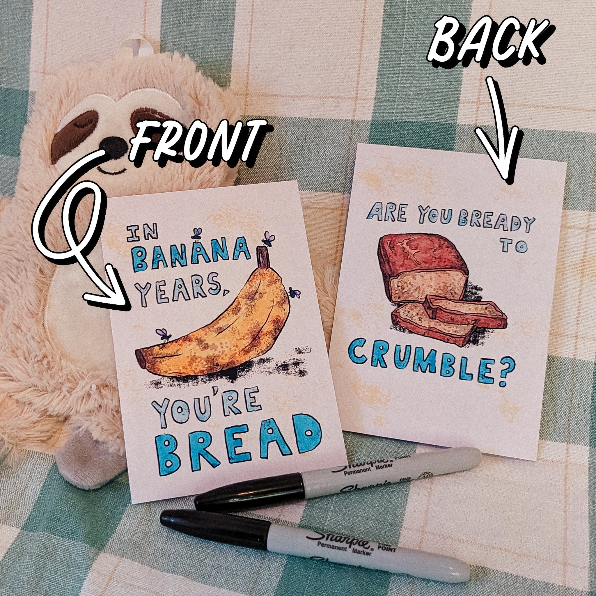 Banana Years Greeting Card