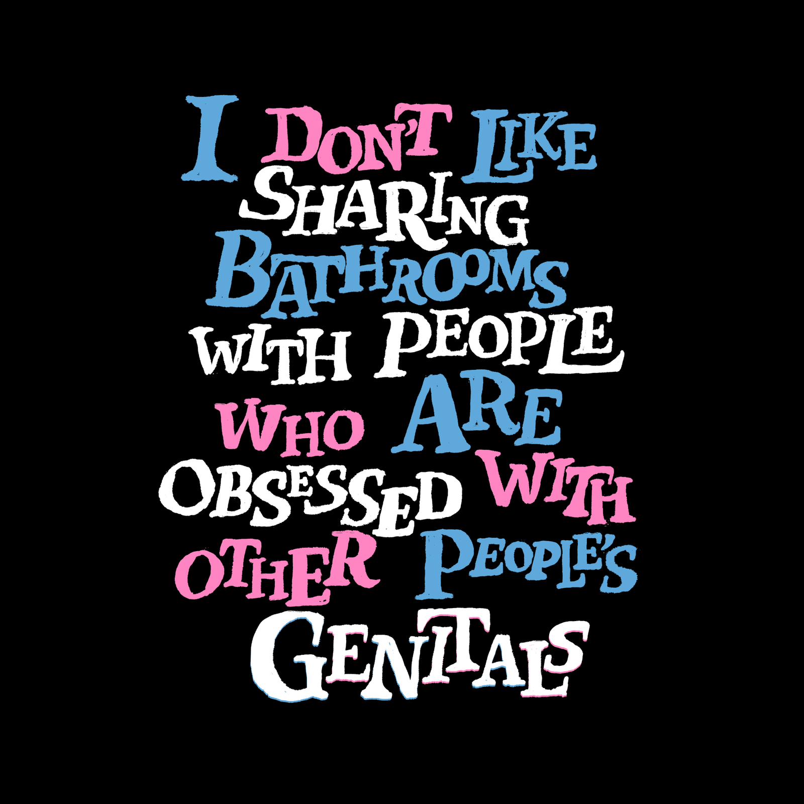 Sharing Bathrooms Tee