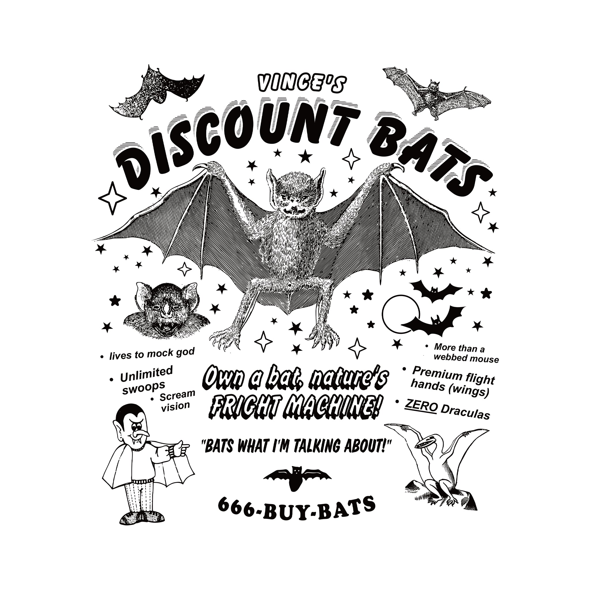 Discount Bats Tee