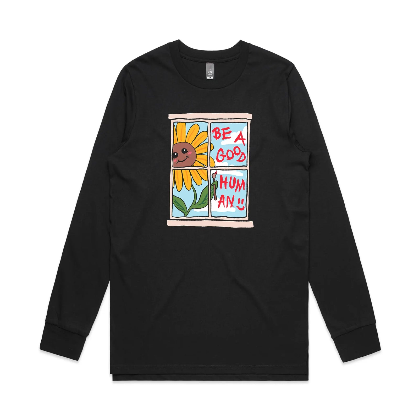 Be A Good Human Sunflower Tee
