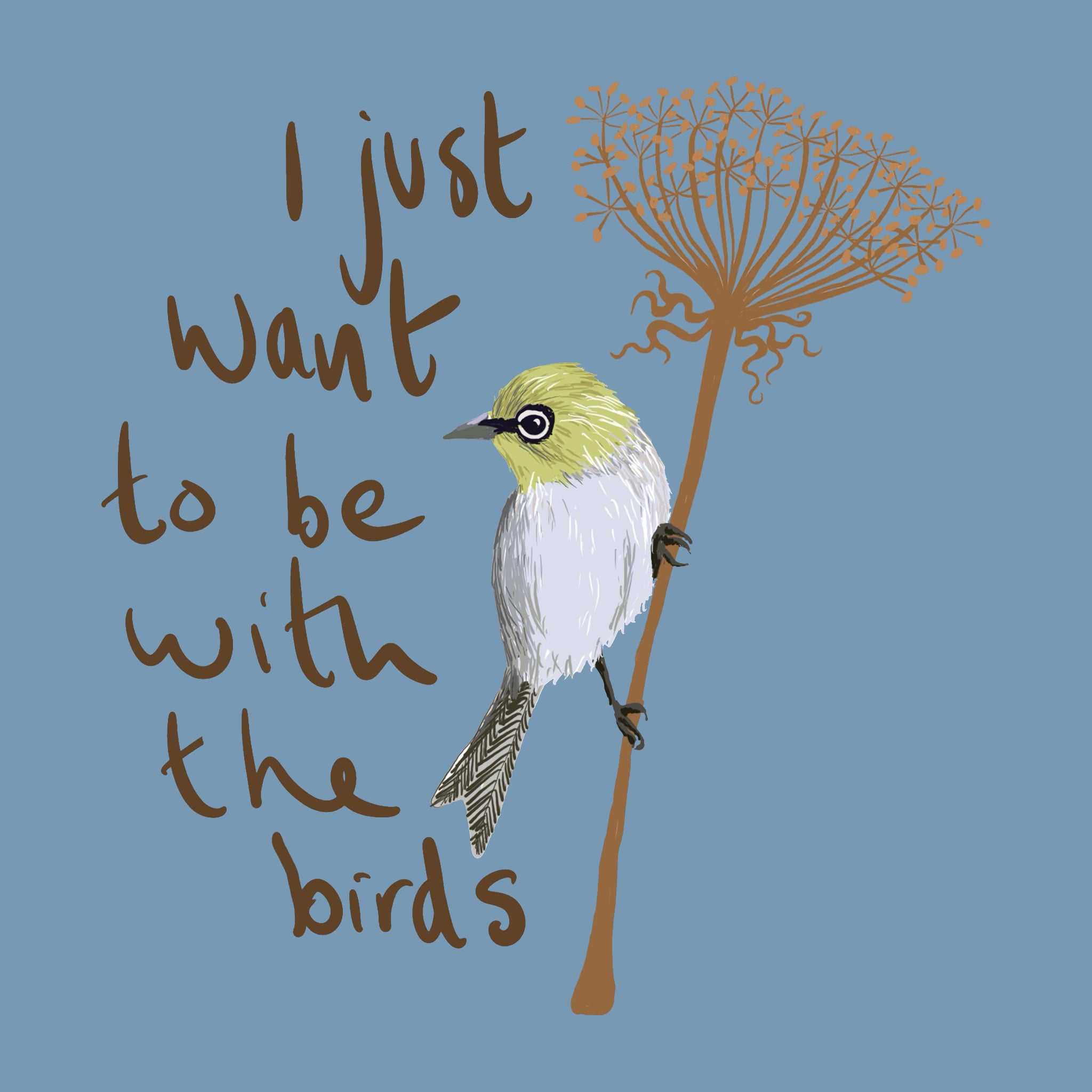 Be With The Birds Tote