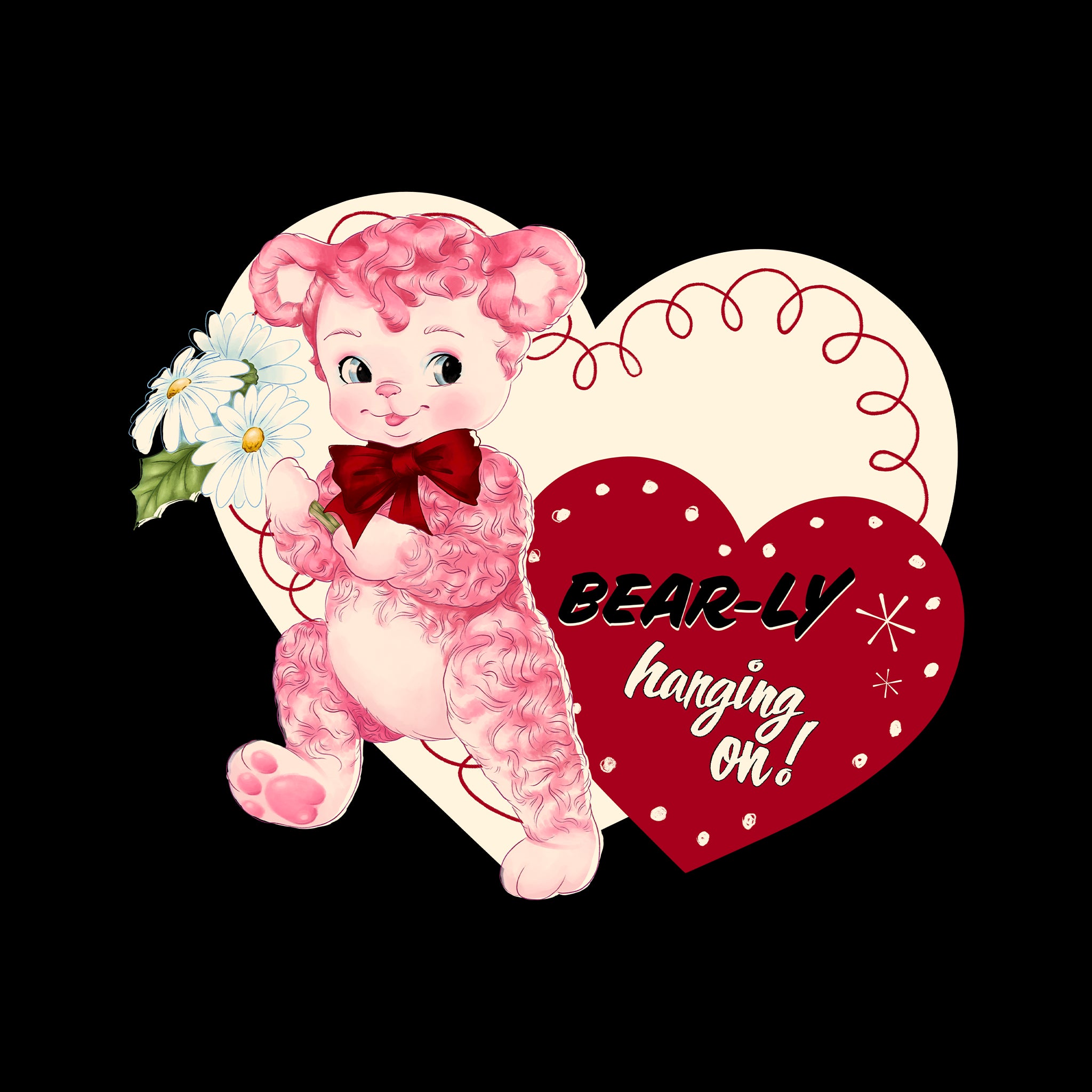 Bearly Hanging On Tee