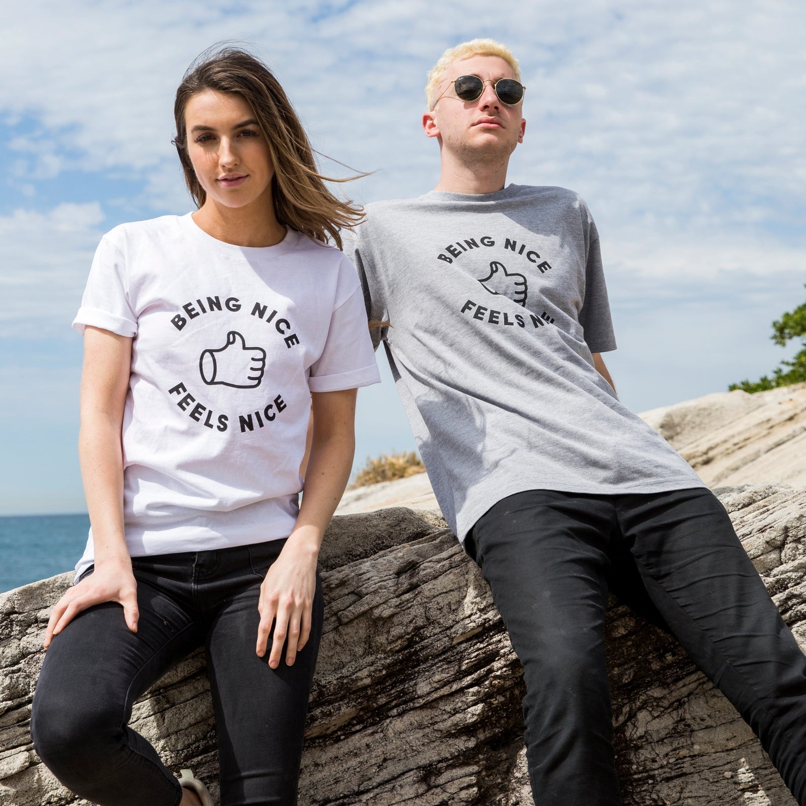 Being Nice Feels Nice Tee