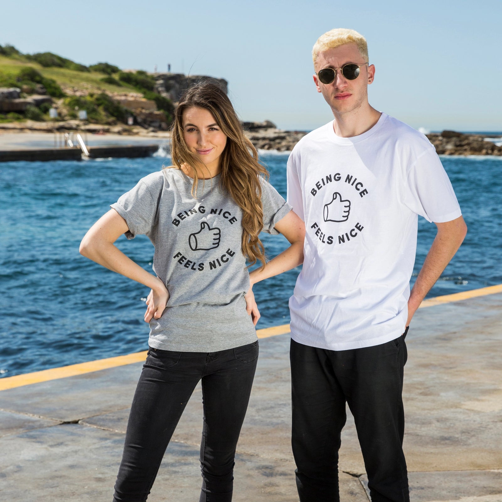 Being Nice Feels Nice Tee