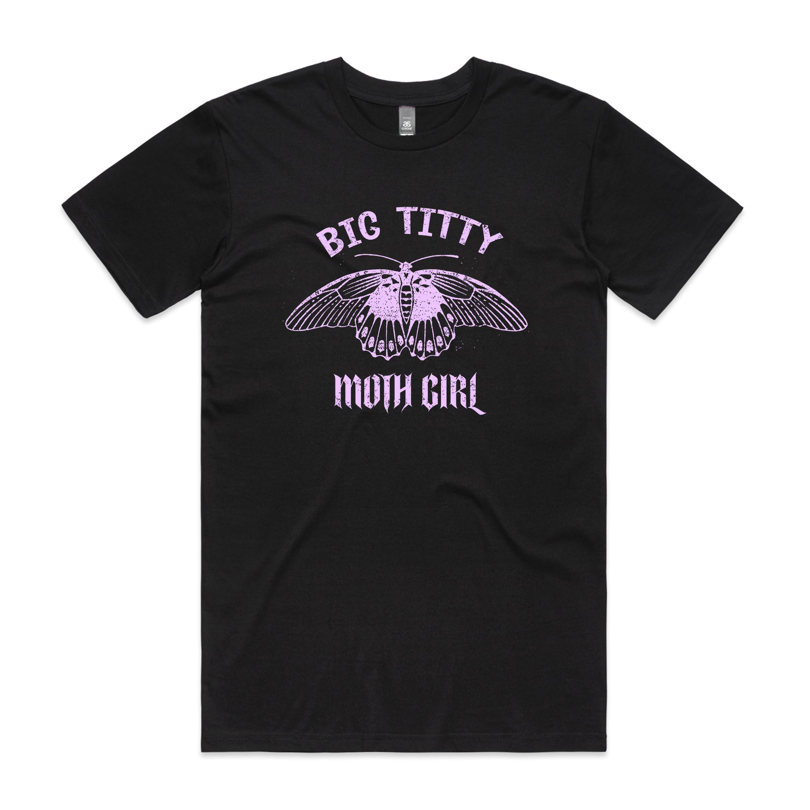 Big Titty Moth Girl Tee