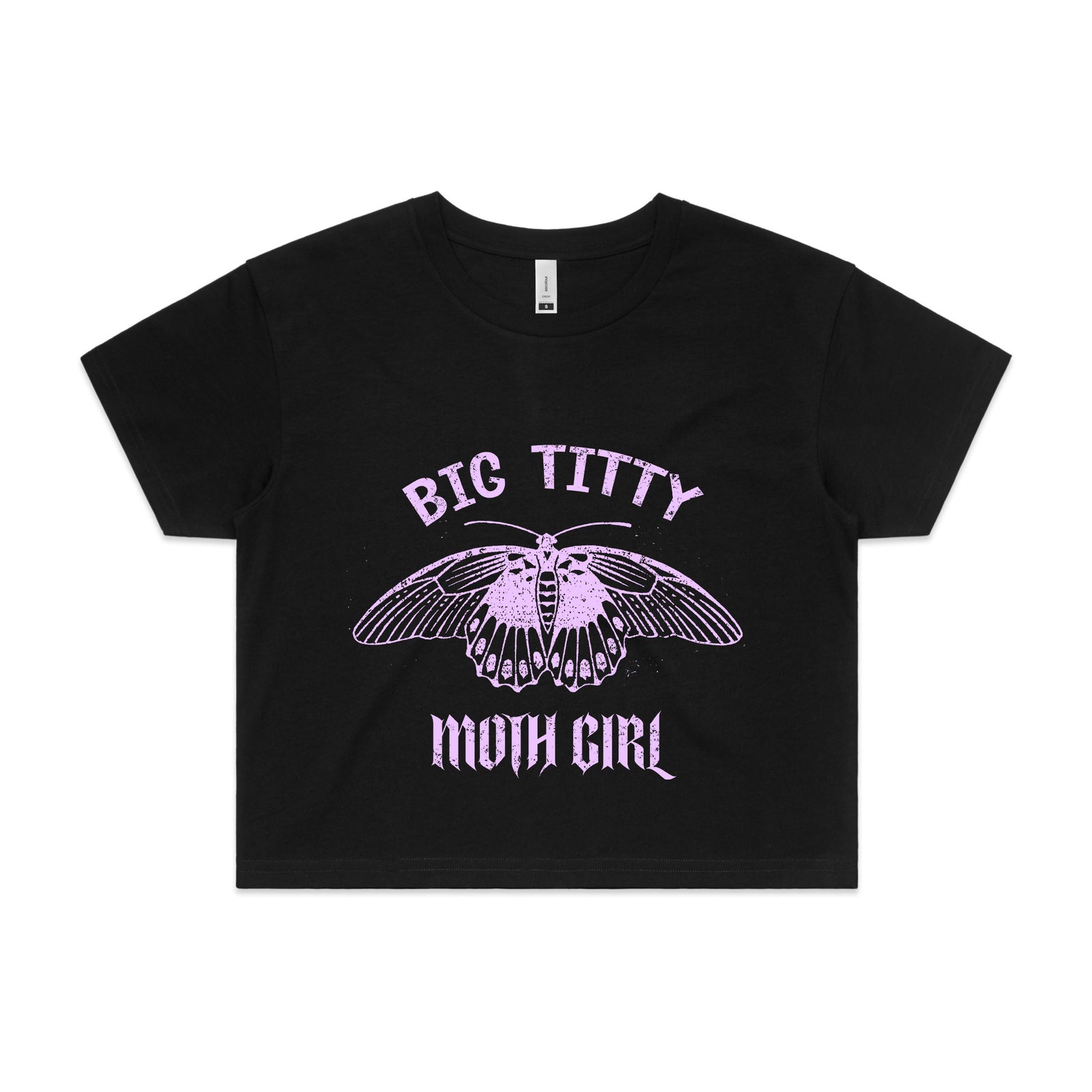 Big Titty Moth Girl Tee
