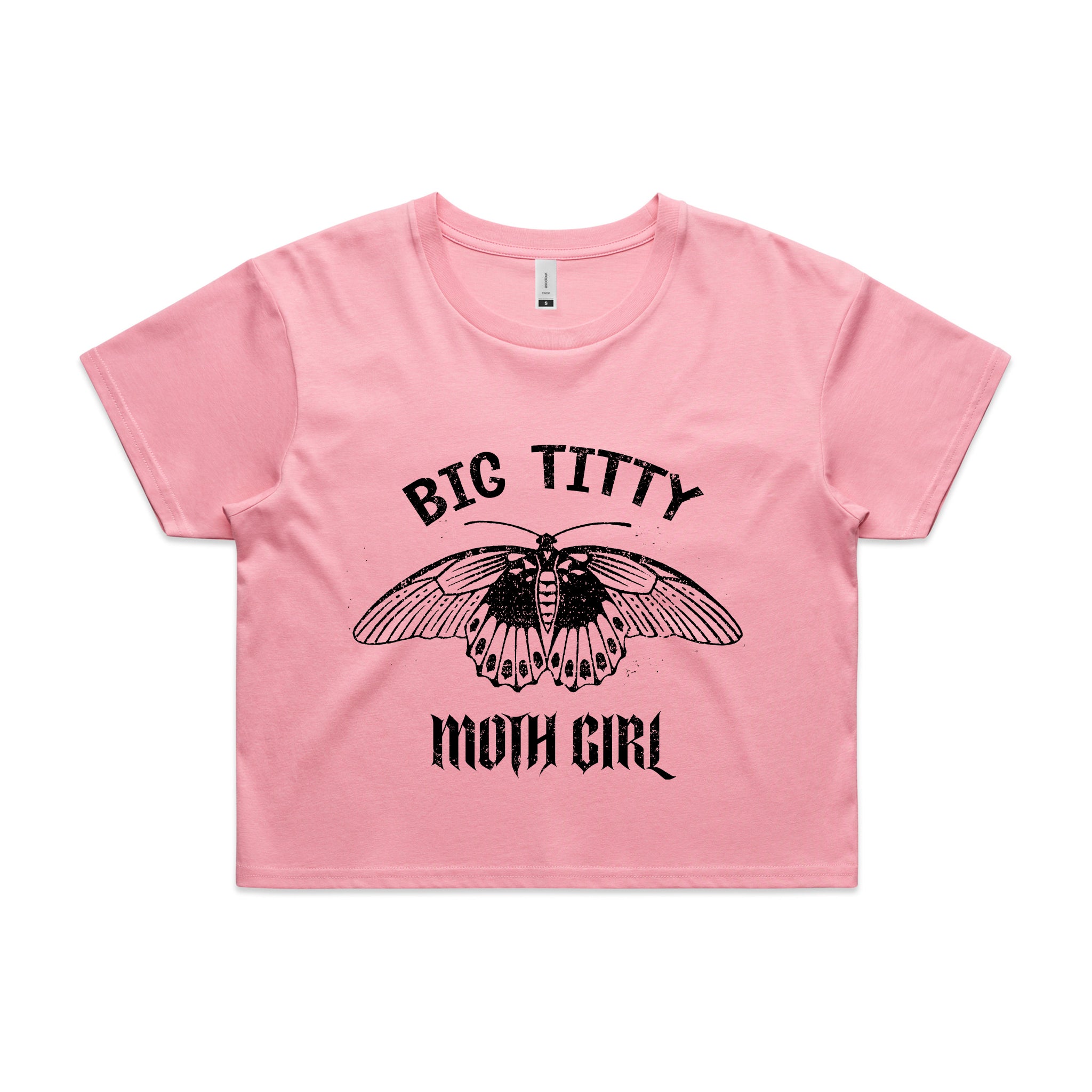 Big Titty Moth Girl Tee