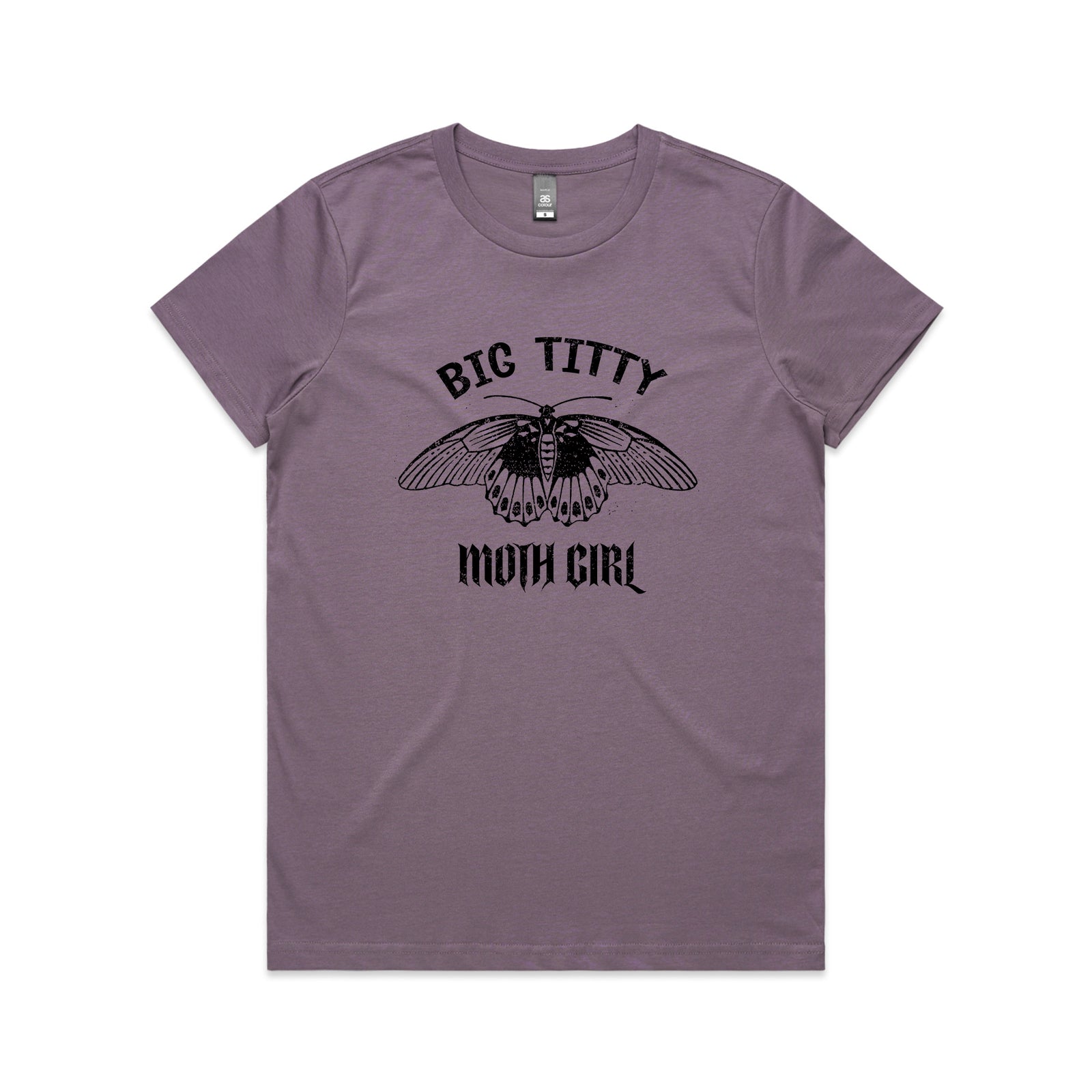 Big Titty Moth Girl Tee
