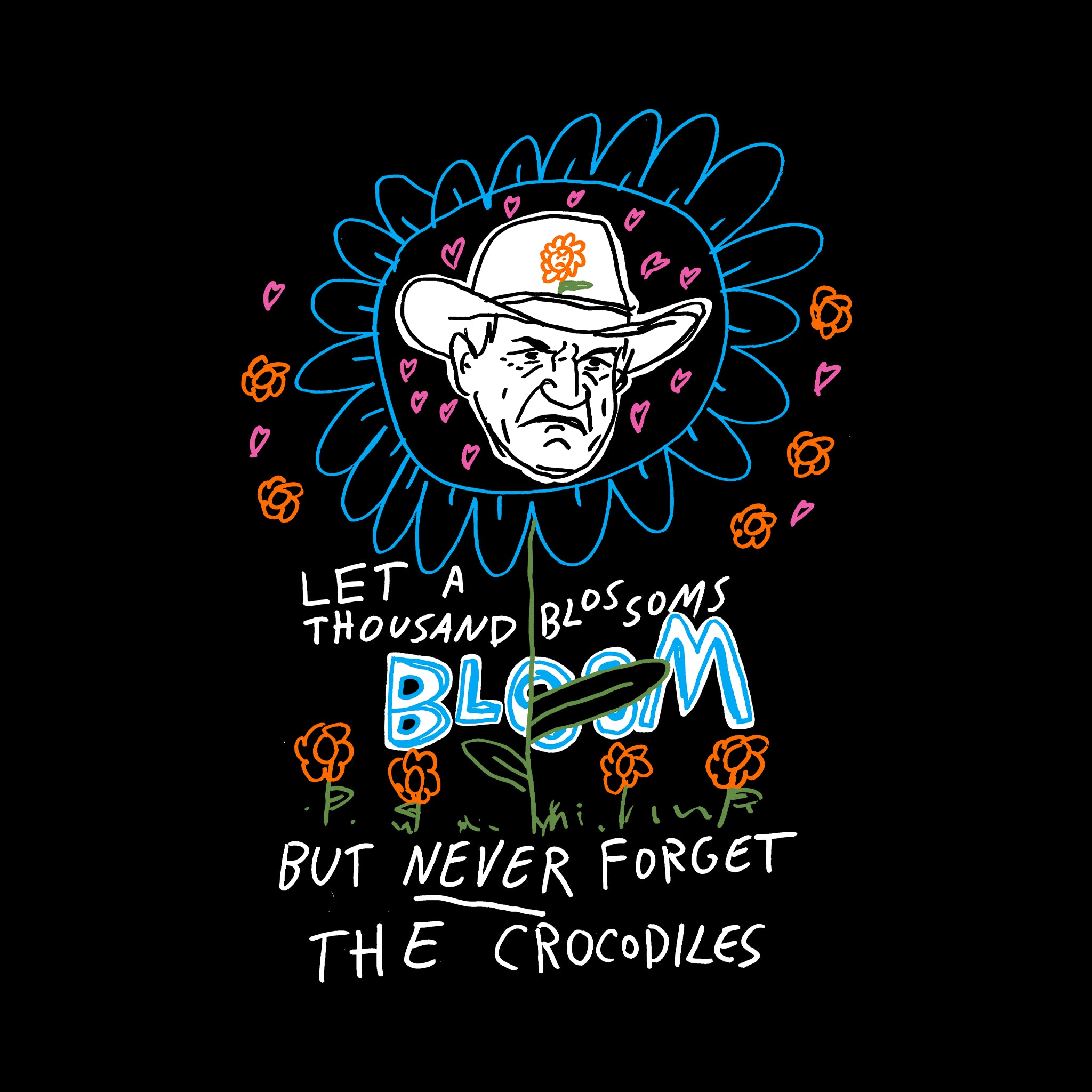 Blossoms Bloom Oversized Tee