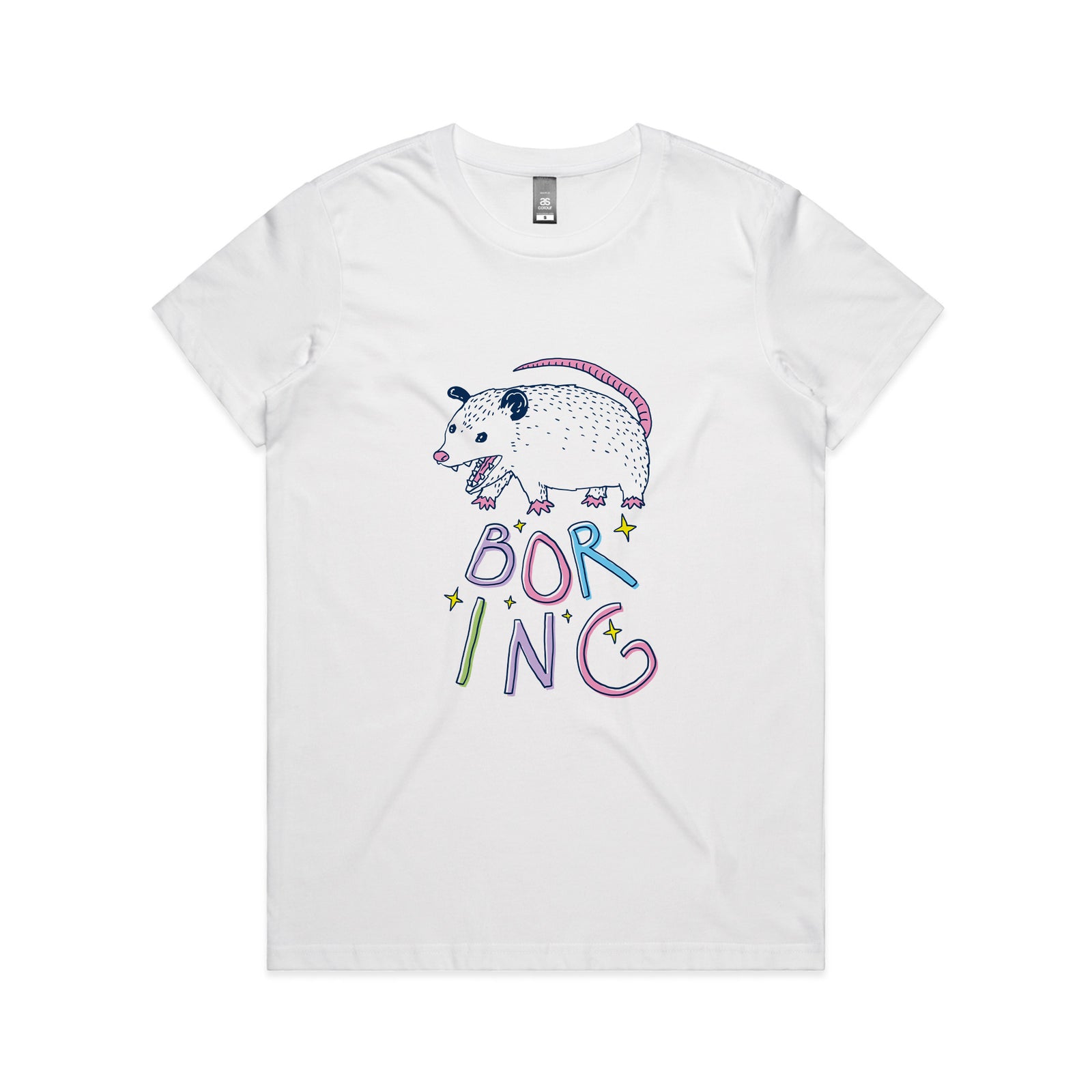 Boring Opossum Tee