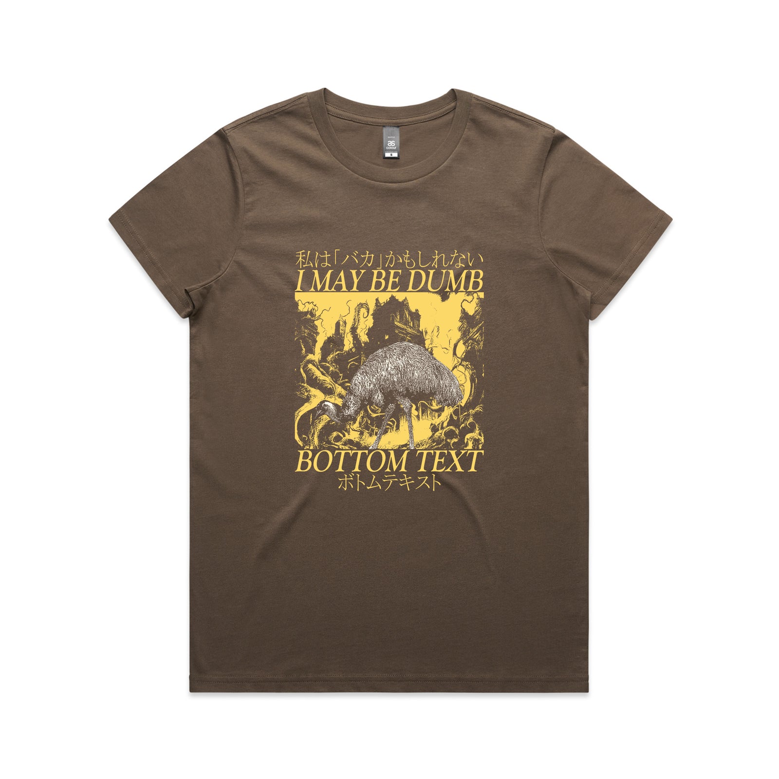 Bottom Text Tee