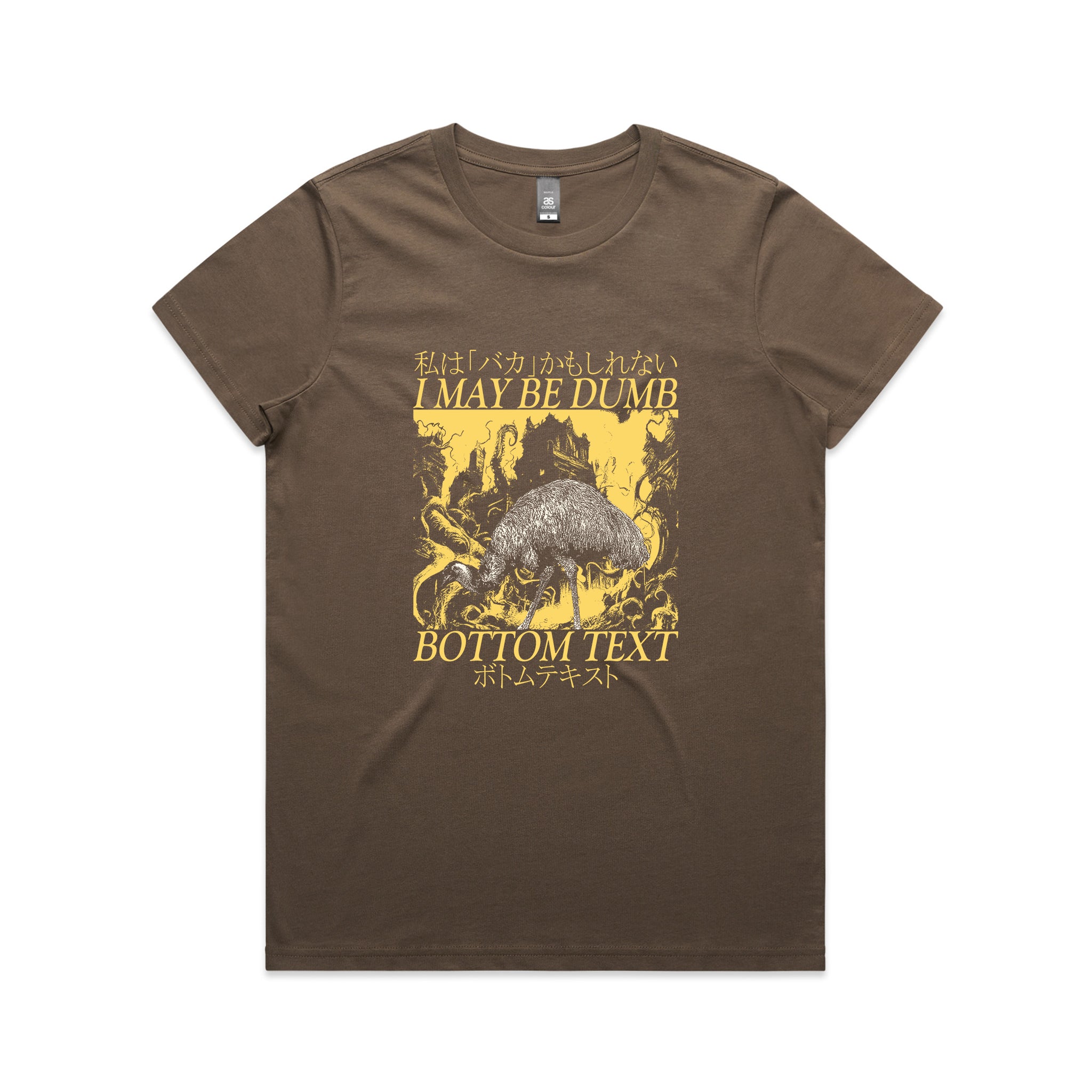 Bottom Text Tee