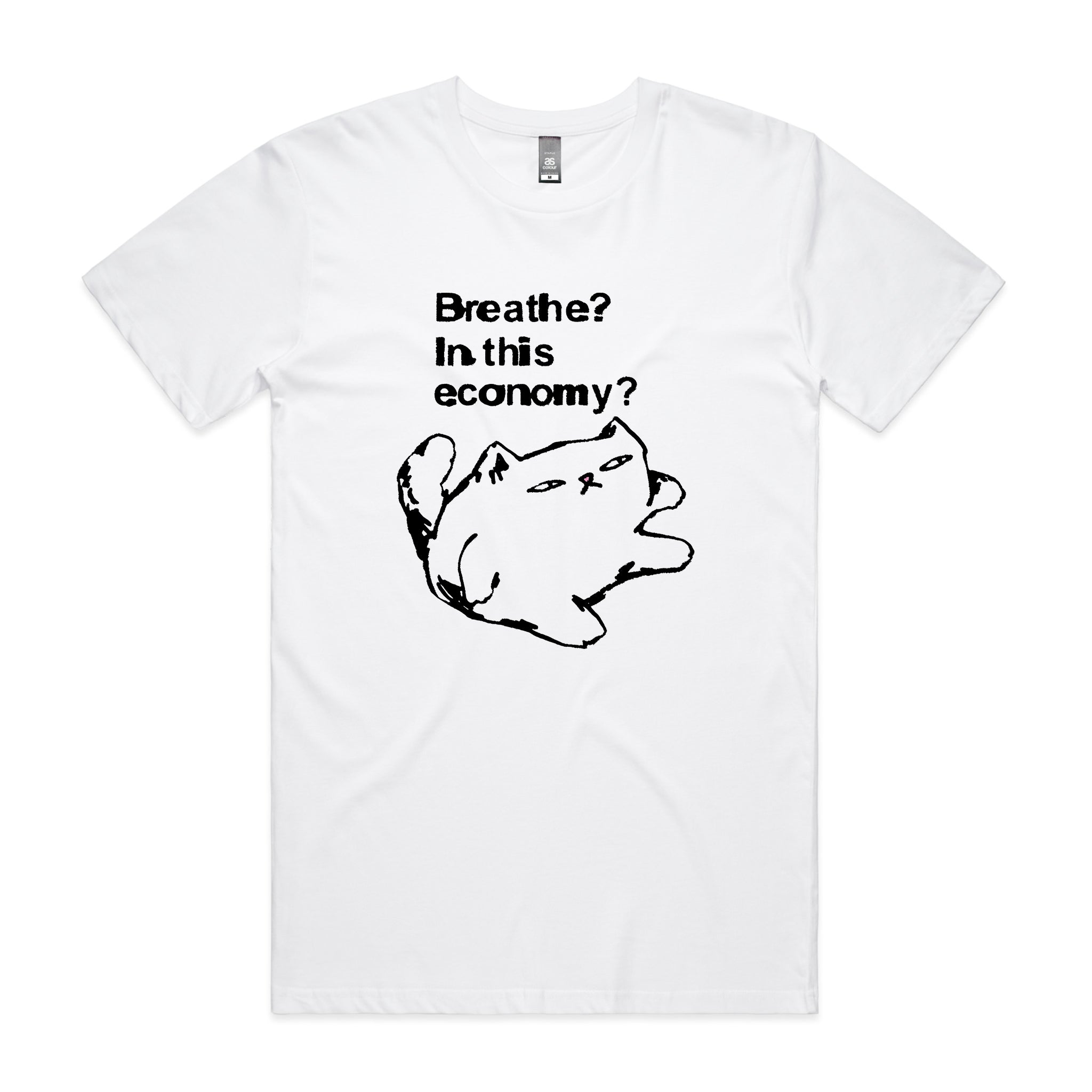 Breathe Cat Tee