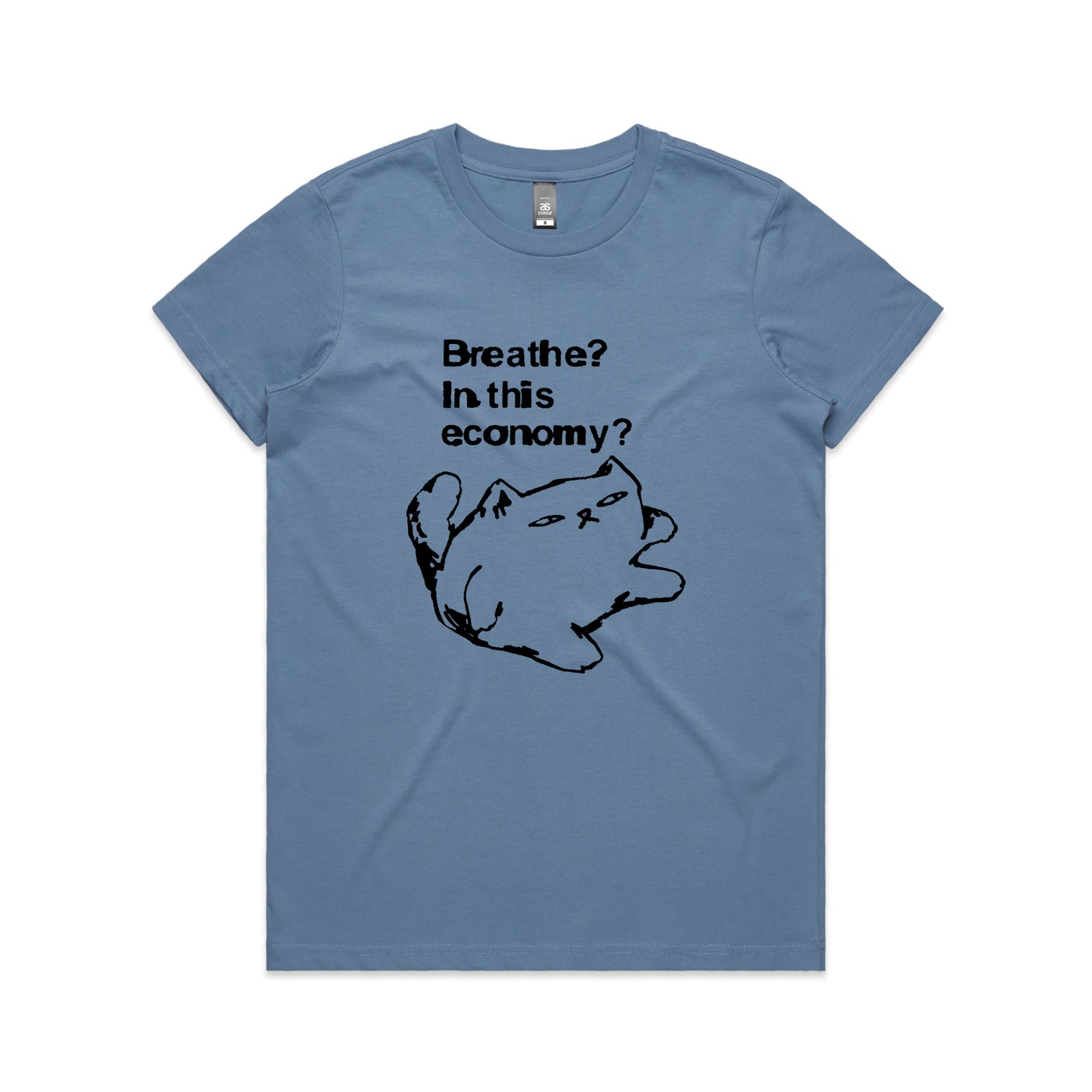 Breathe Cat Tee