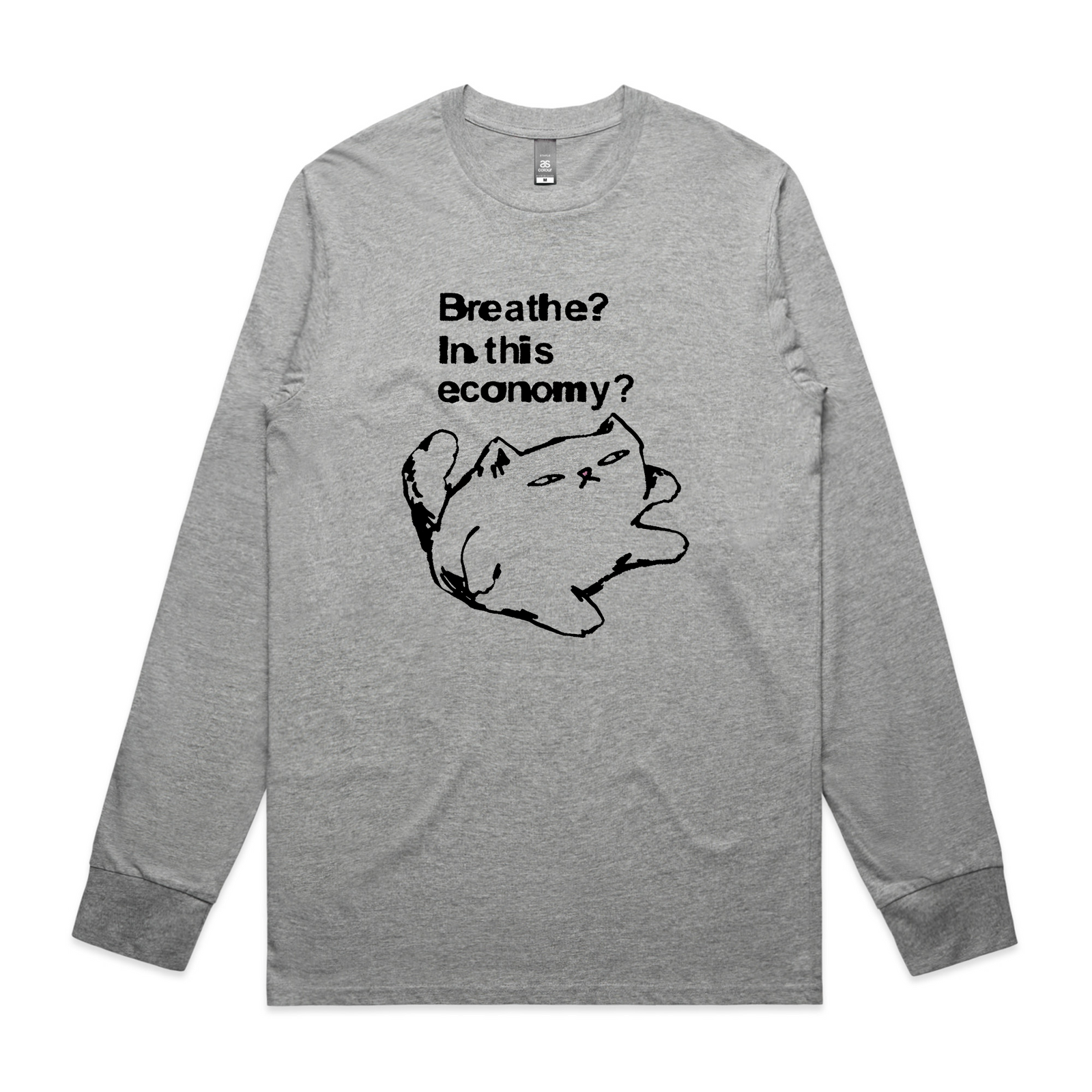 Breathe Cat Tee