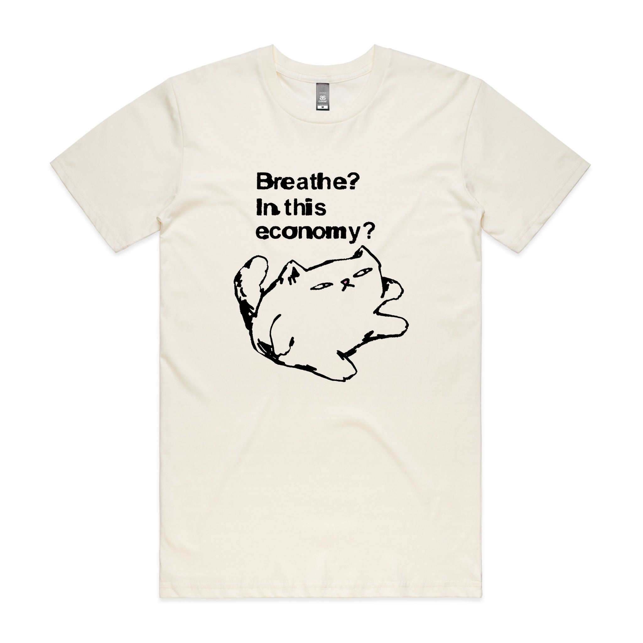 Breathe Cat Tee