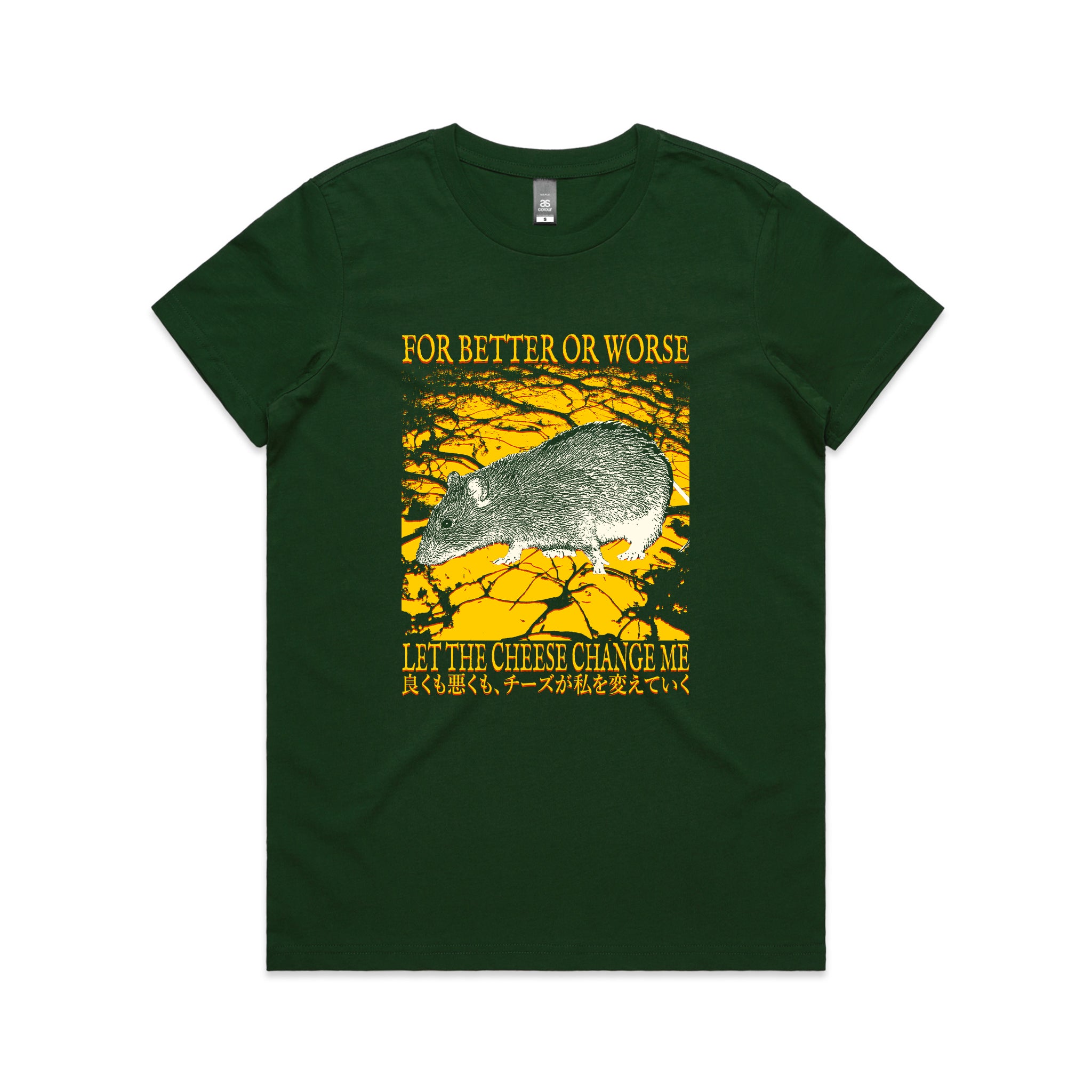 Let The Cheese Change Me Tee
