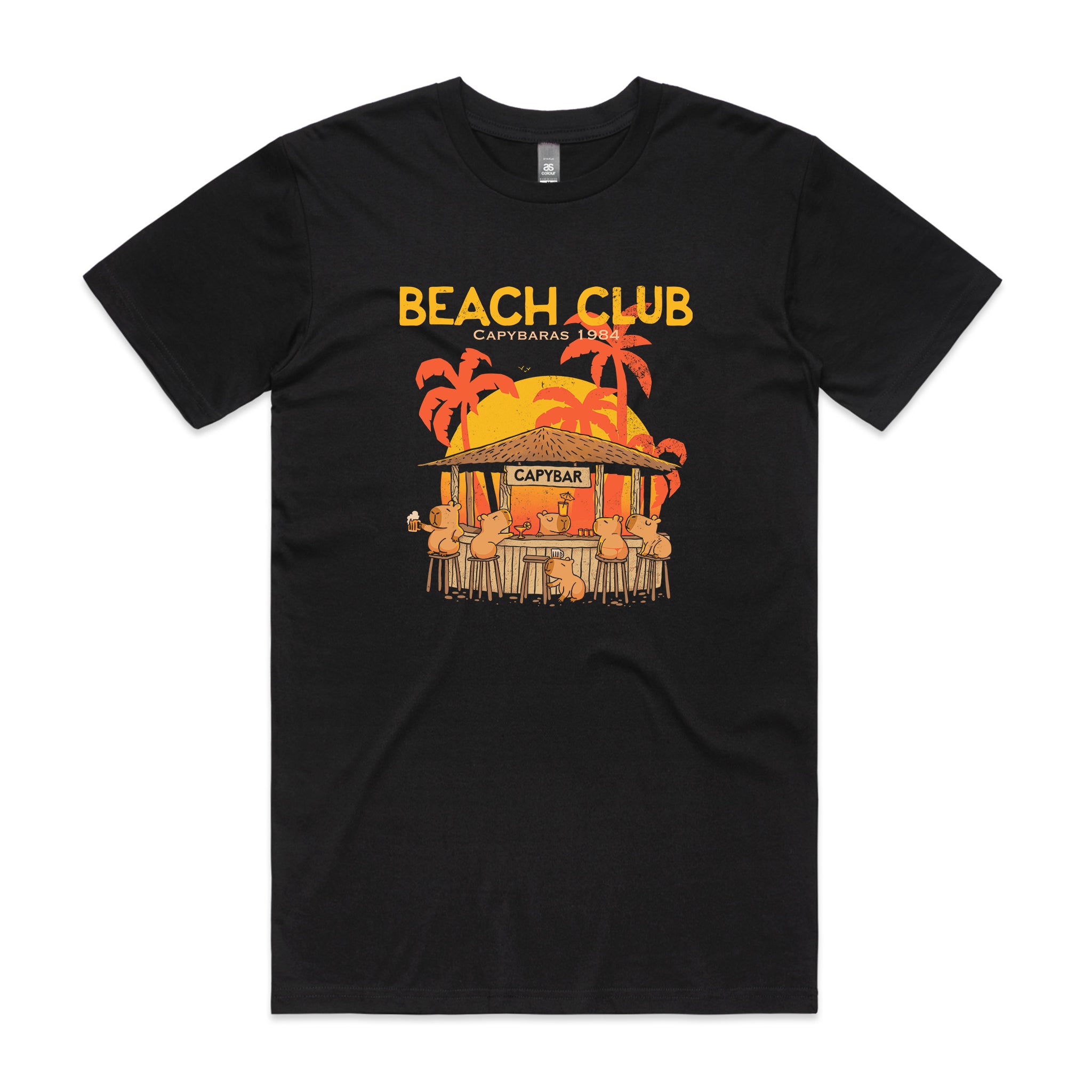 Capybara Beach House Tee