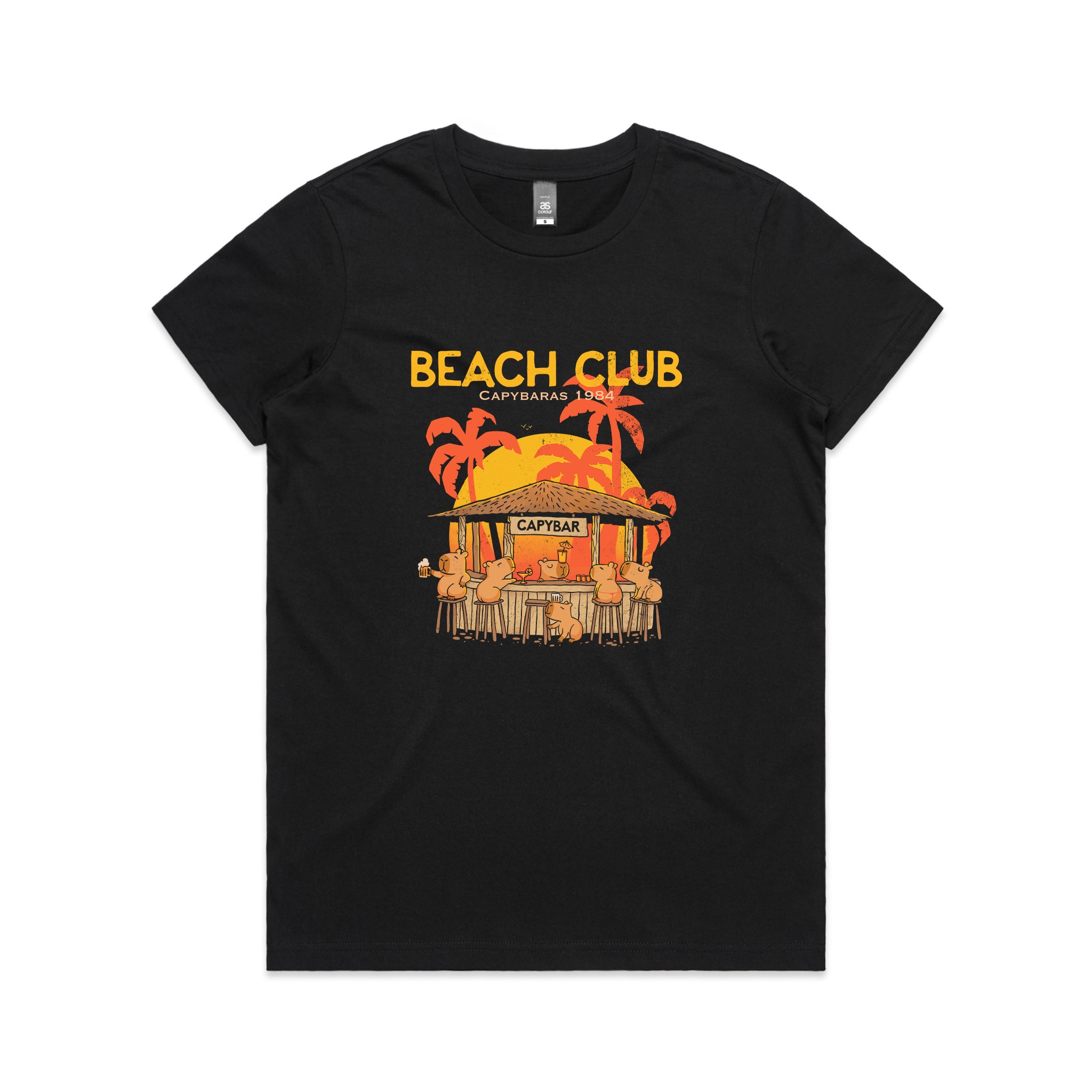 Capybara Beach House Tee