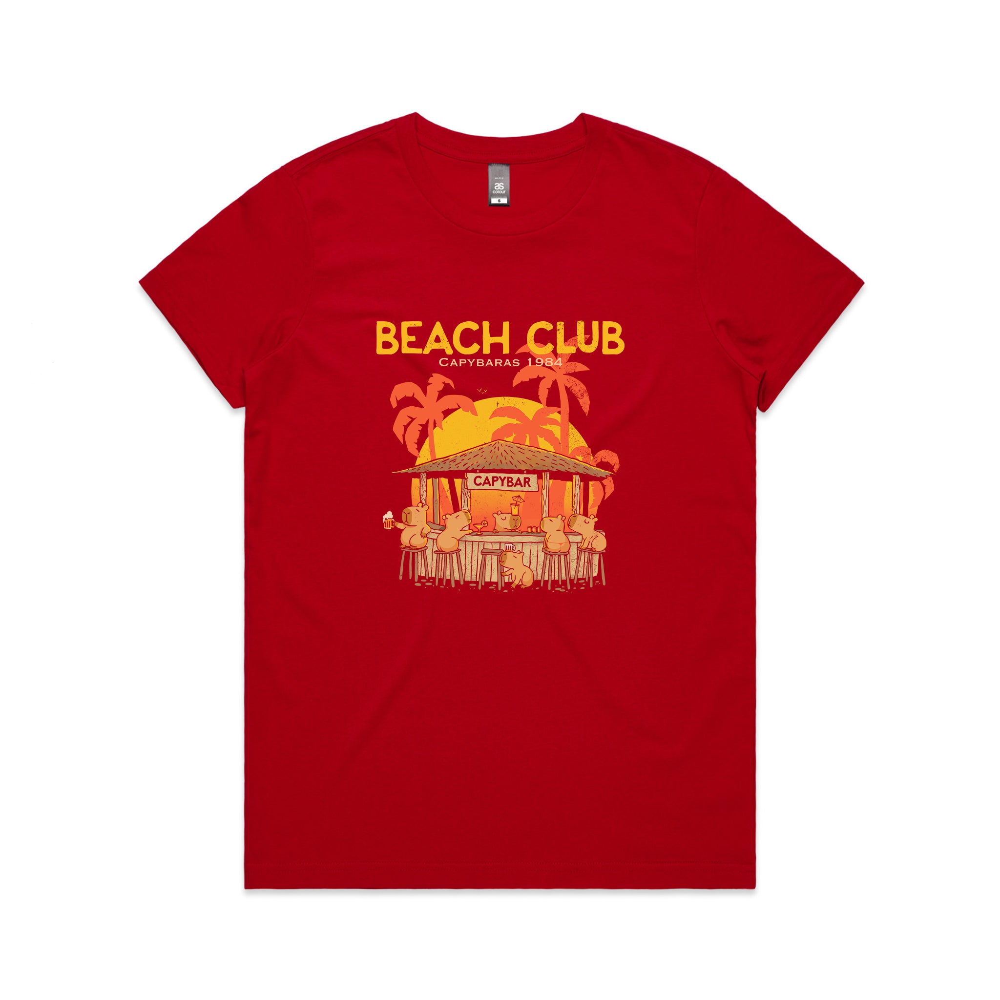 Capybara Beach House Tee